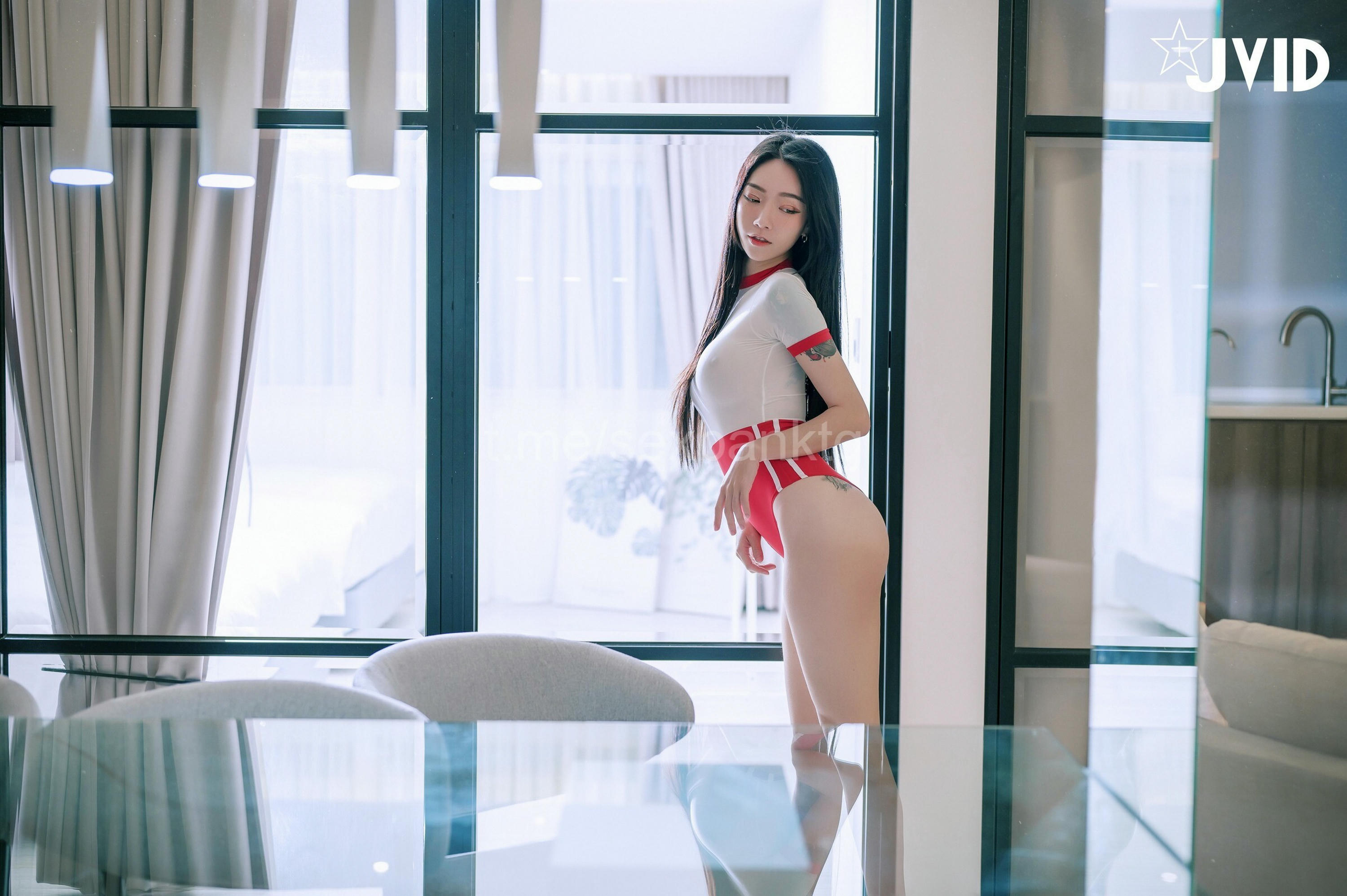 JVID NO.543 紅色性感透點的誘惑 - 飄飄 [143P 1GB]_第3集