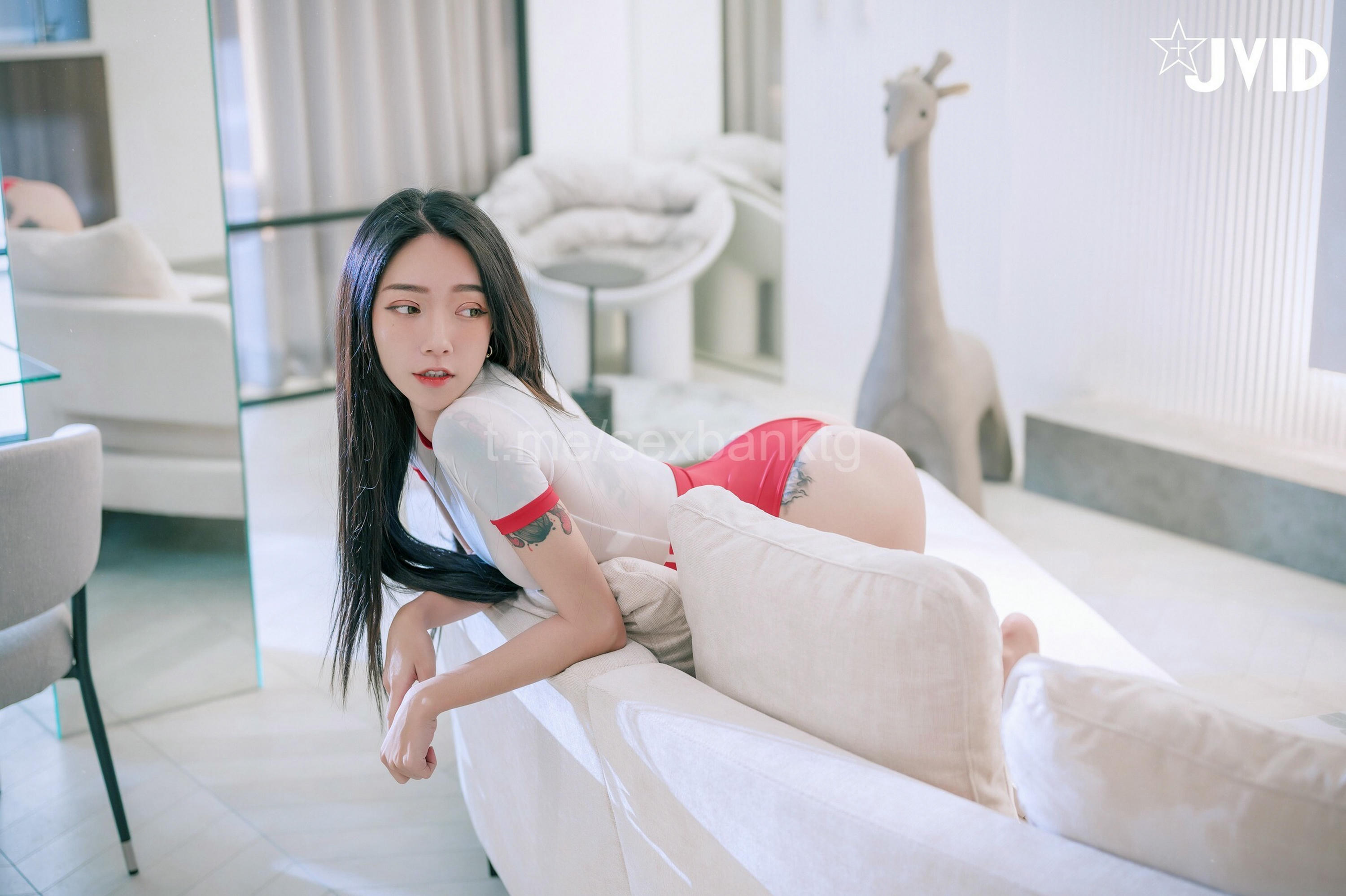 JVID NO.543 紅色性感透點的誘惑 - 飄飄 [143P 1GB]_第4集