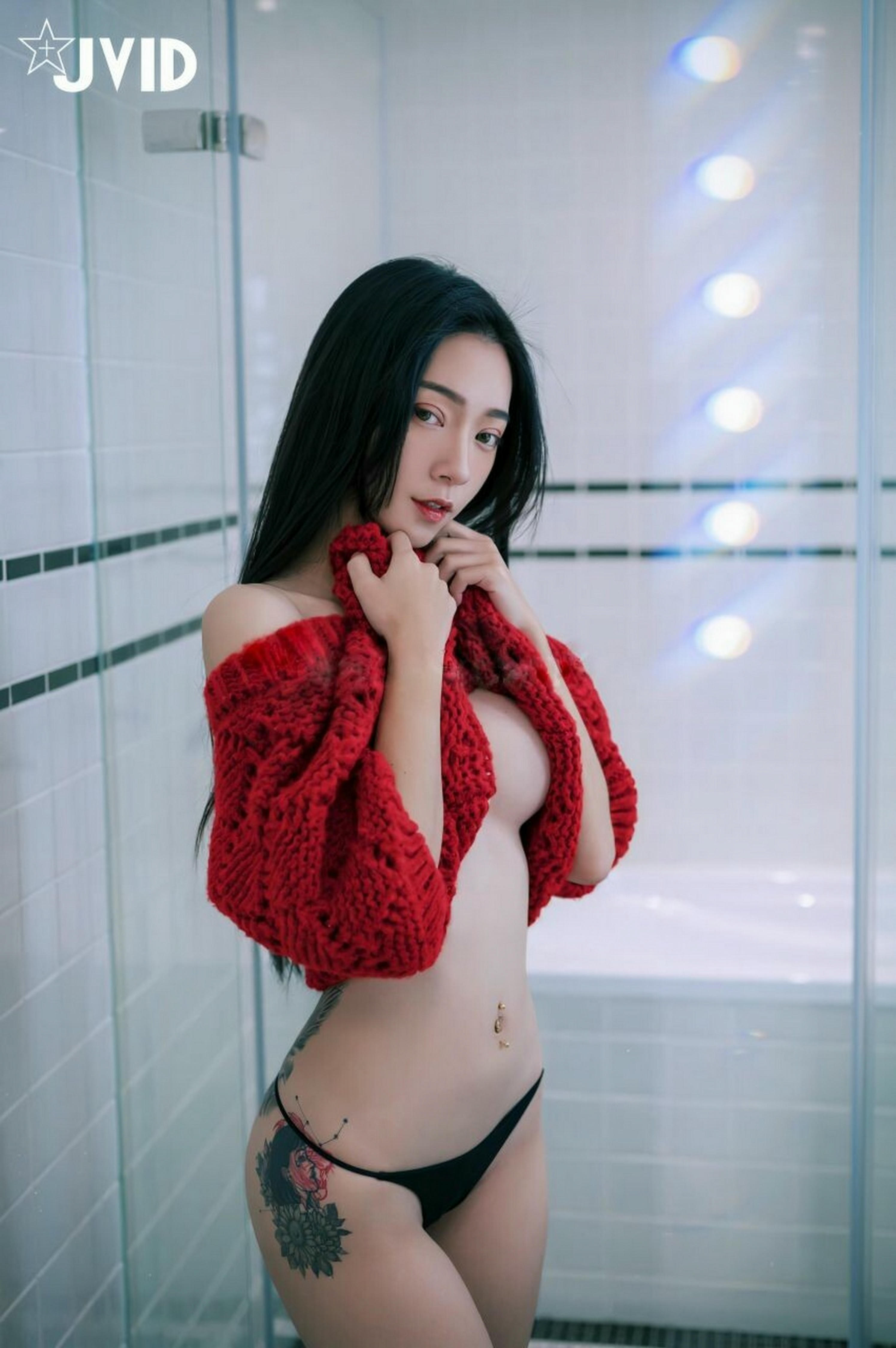 JVID NO.543 紅色性感透點的誘惑 - 飄飄 [143P 1GB]_第5集