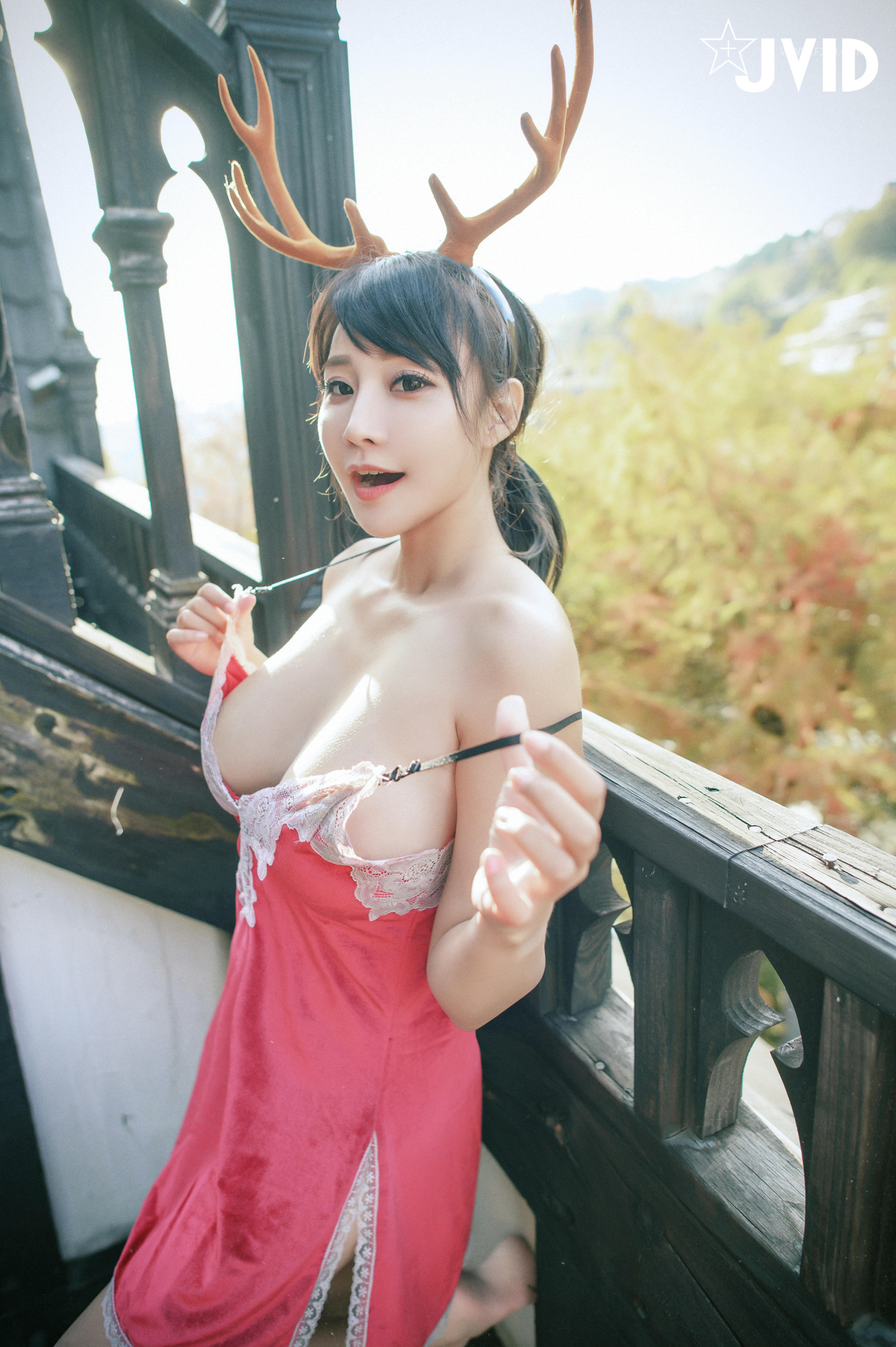 JVID NO.581 完美曲线全裸鹿角尤物 - 乐乐 [173P 1V 2GB]_第3集