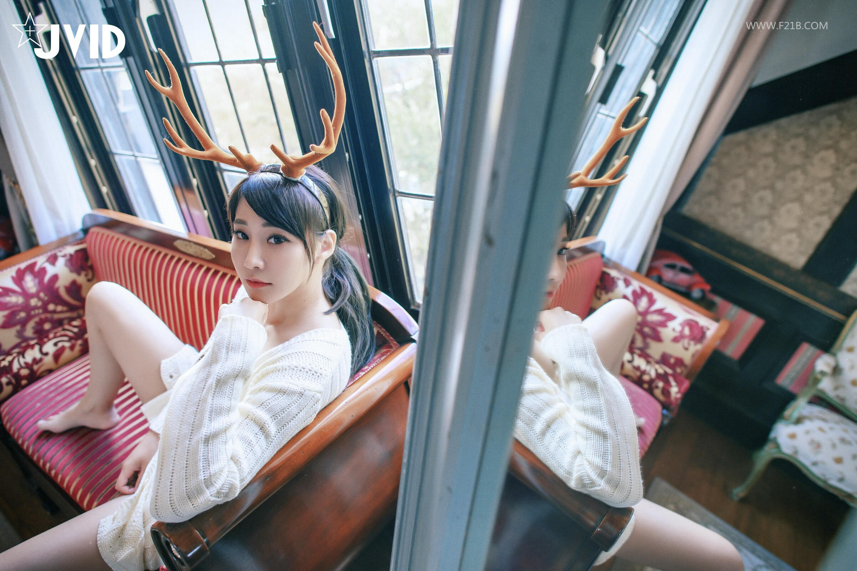 JVID NO.581 完美曲线全裸鹿角尤物 - 乐乐 [173P 1V 2GB]_第4集