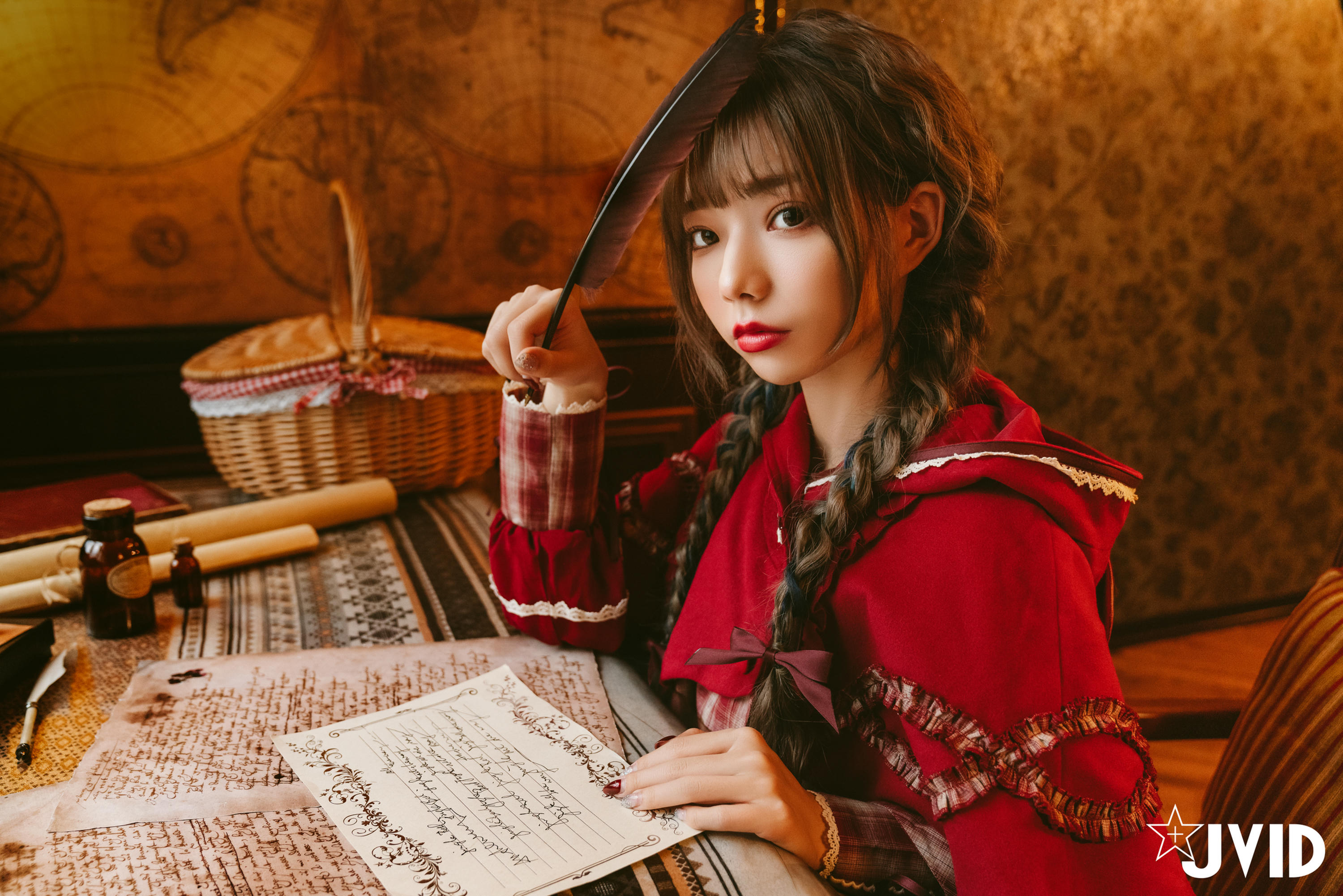 JVID NO.604《啾啾の奇妙な冒険》小紅帽啾啾小公主 [121P 1.7GB]_第6集