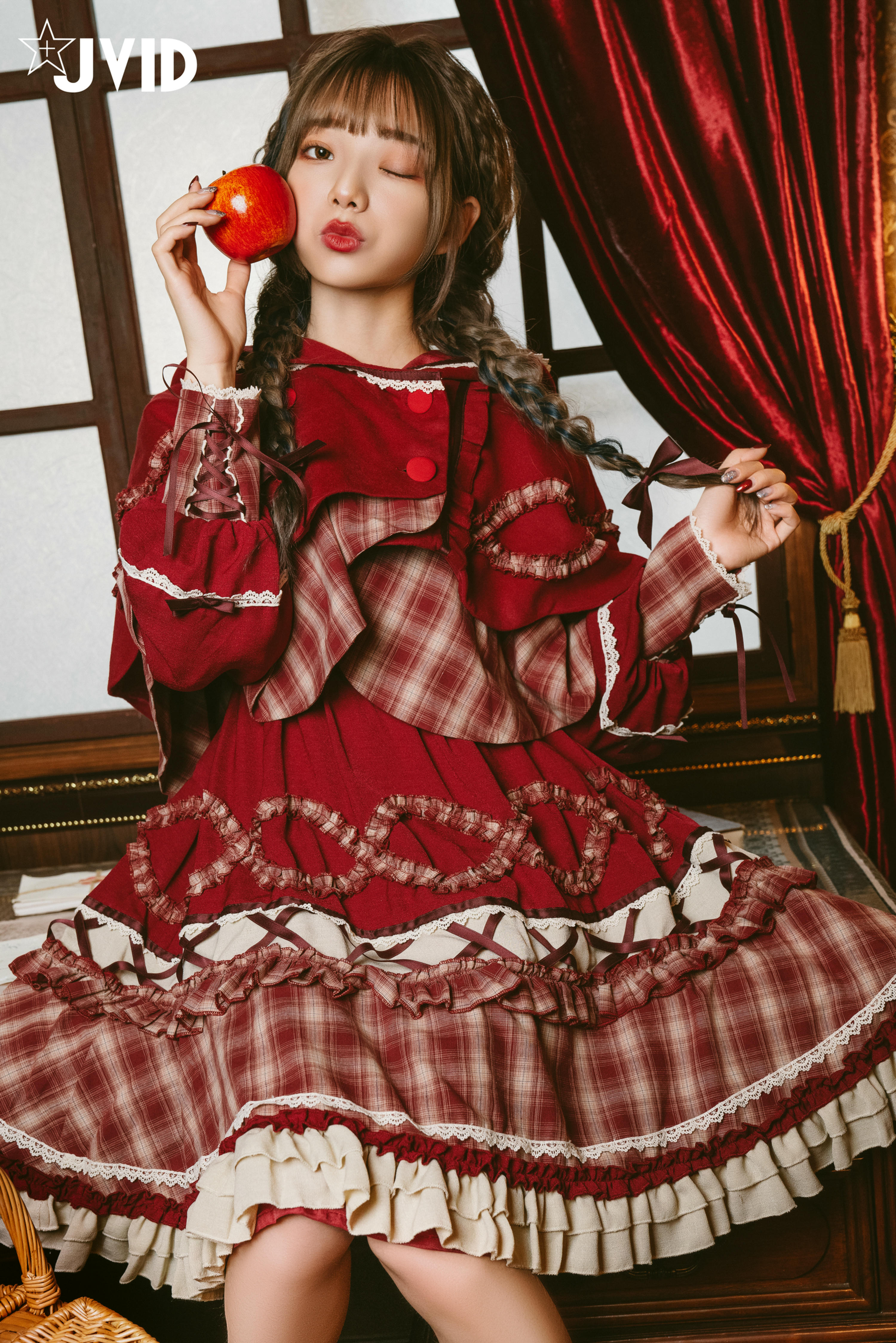 JVID NO.604《啾啾の奇妙な冒険》小紅帽啾啾小公主 [121P 1.7GB]_第6集