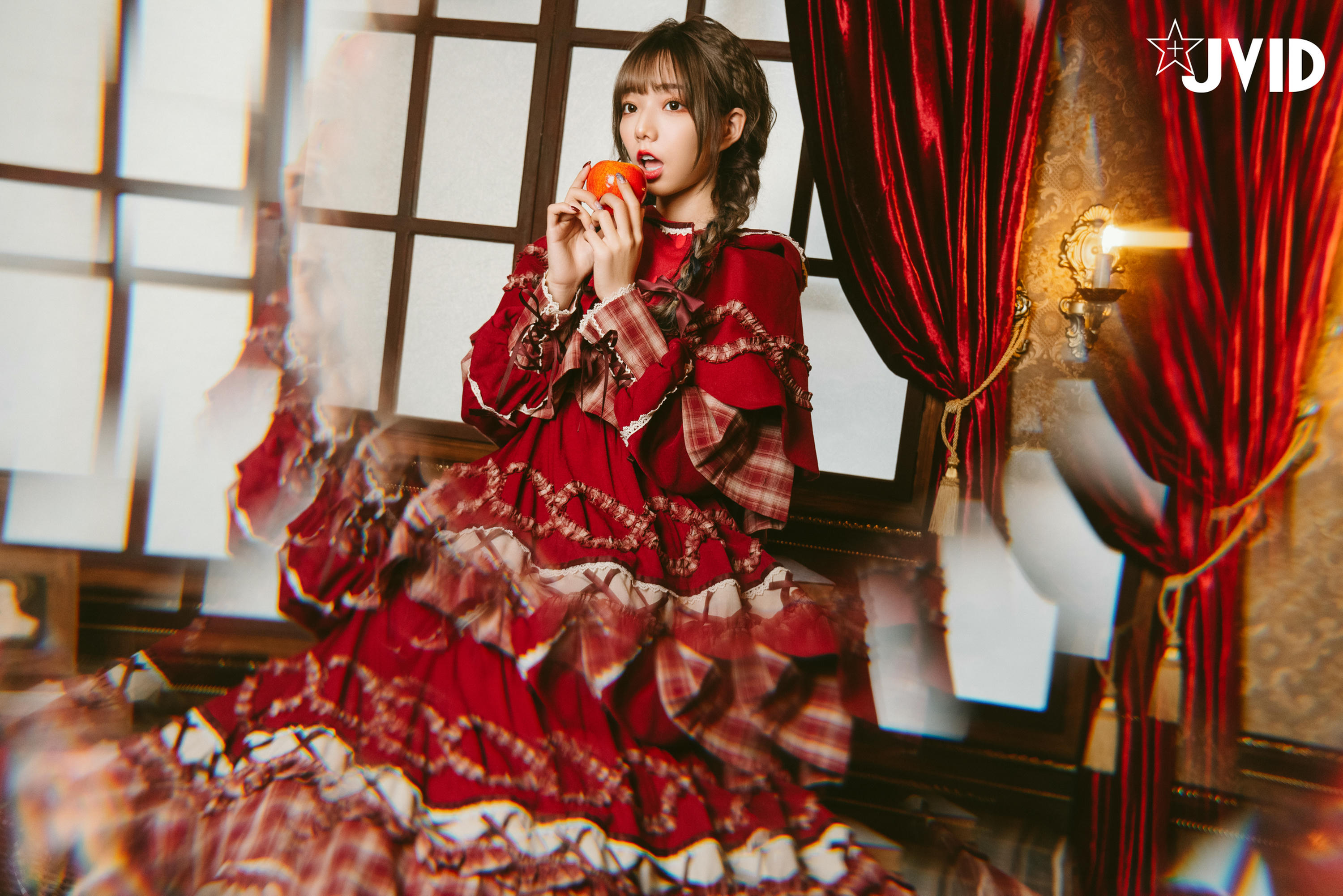 JVID NO.604《啾啾の奇妙な冒険》小紅帽啾啾小公主 [121P 1.7GB]_第2集