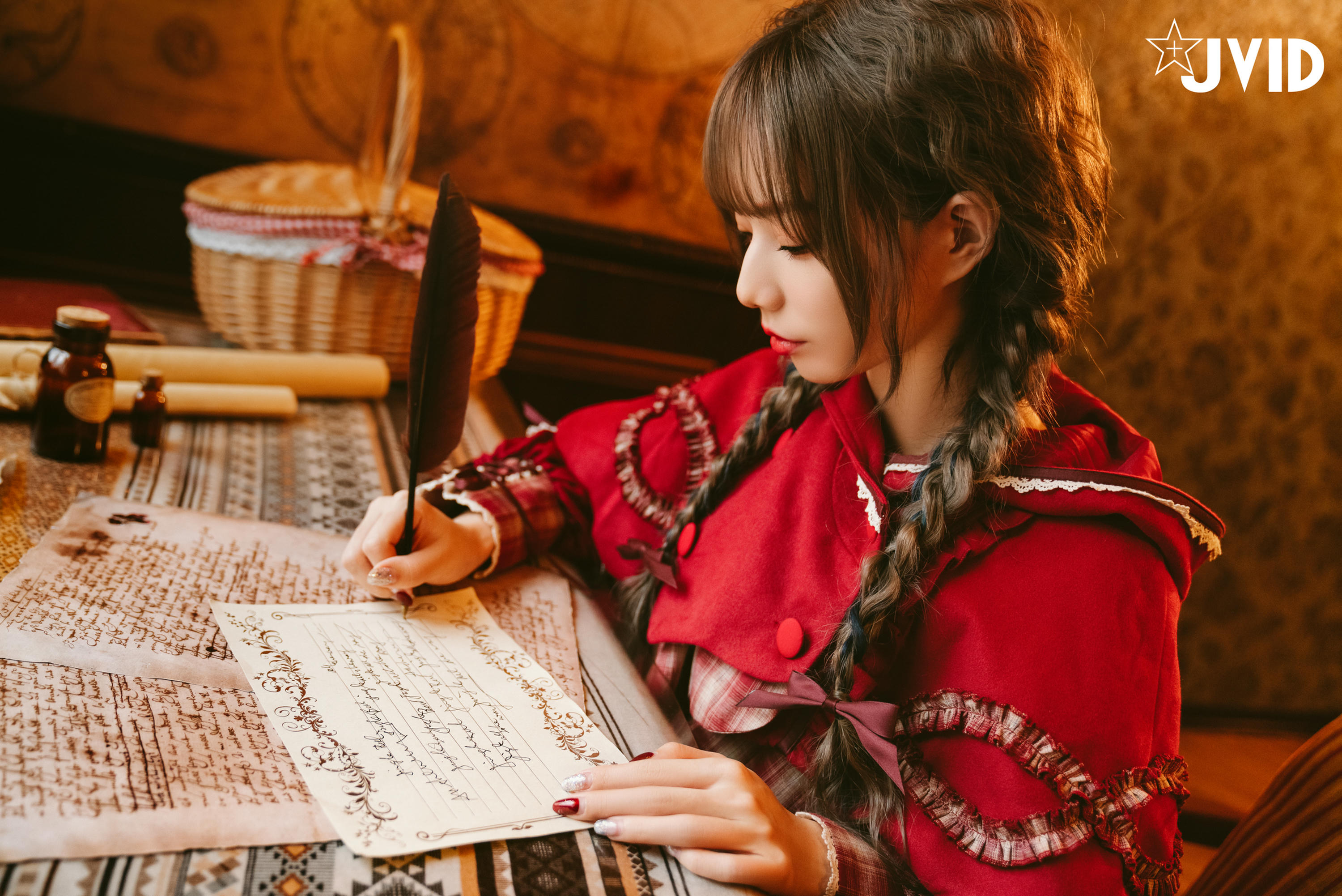 JVID NO.604《啾啾の奇妙な冒険》小紅帽啾啾小公主 [121P 1.7GB]_第2集