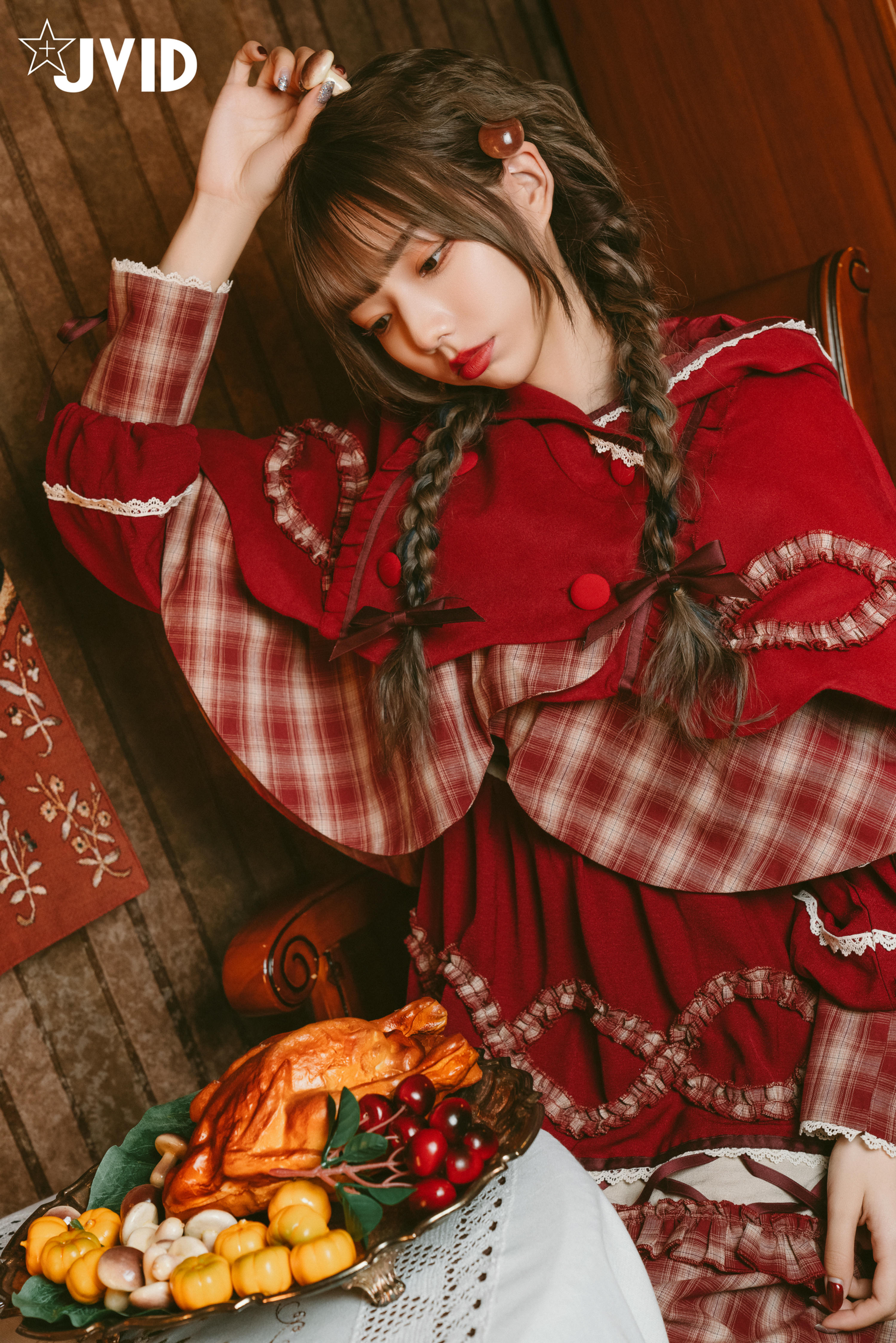 JVID NO.604《啾啾の奇妙な冒険》小紅帽啾啾小公主 [121P 1.7GB]_第3集