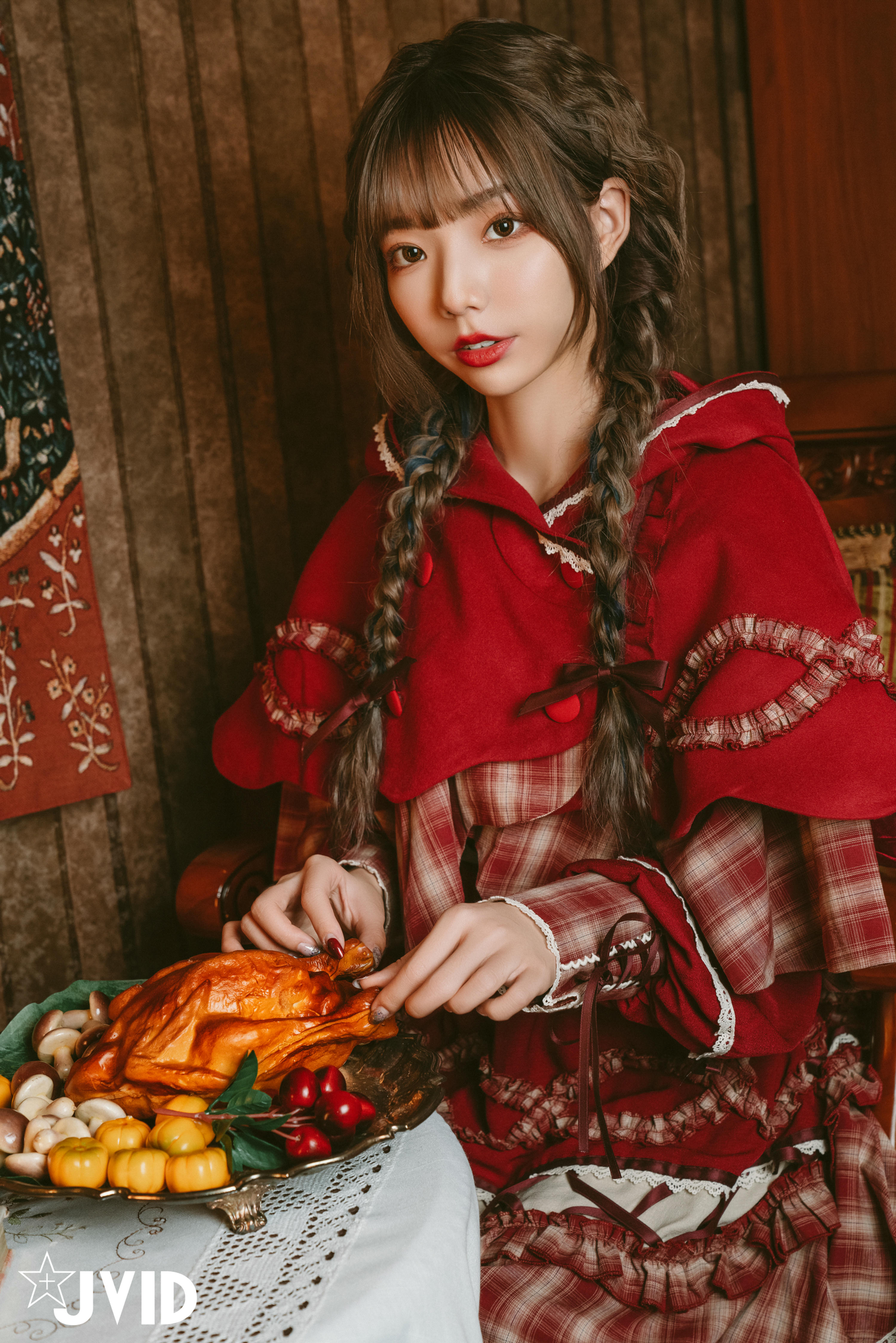 JVID NO.604《啾啾の奇妙な冒険》小紅帽啾啾小公主 [121P 1.7GB]_第3集
