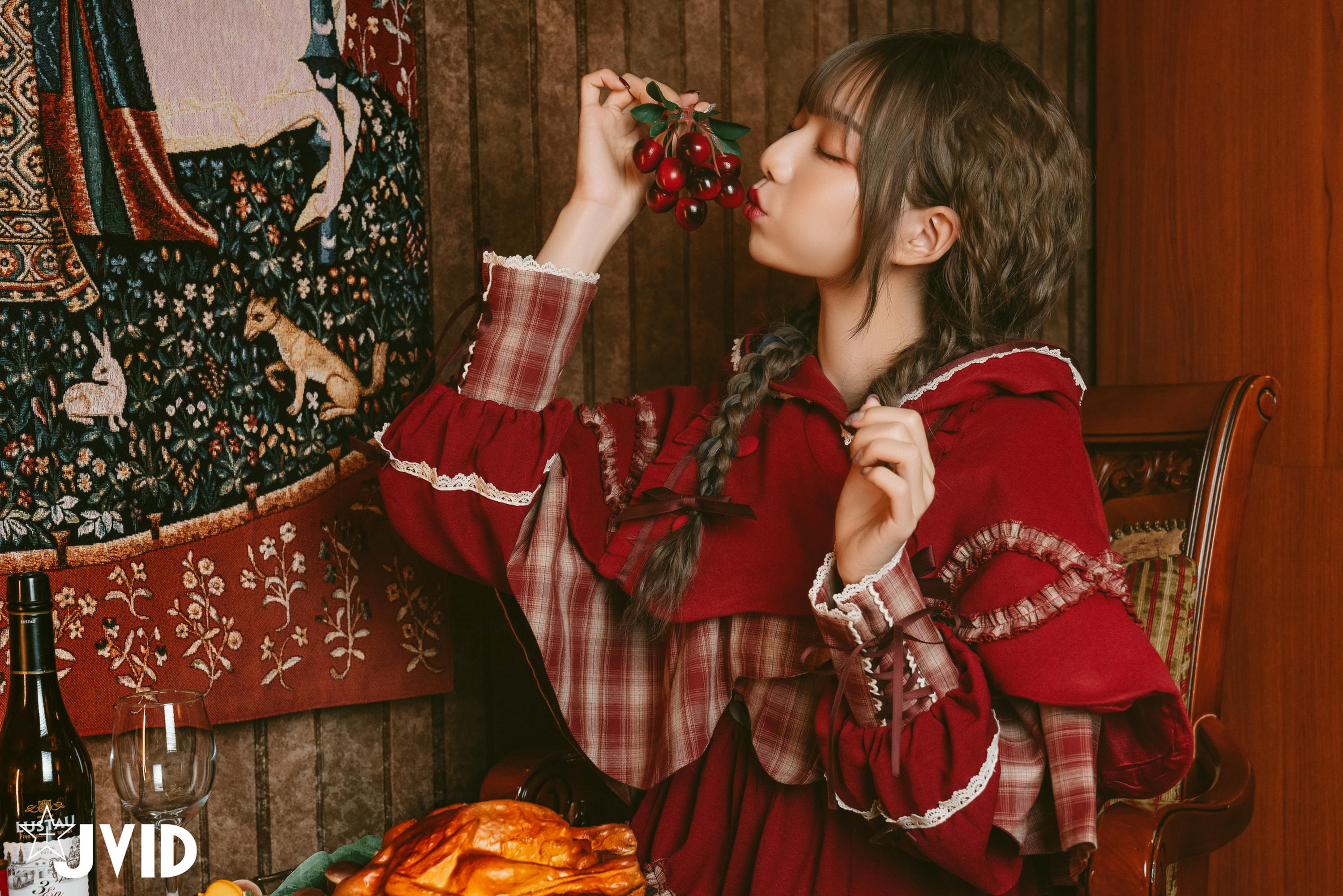 JVID NO.604《啾啾の奇妙な冒険》小紅帽啾啾小公主 [121P 1.7GB]_第3集