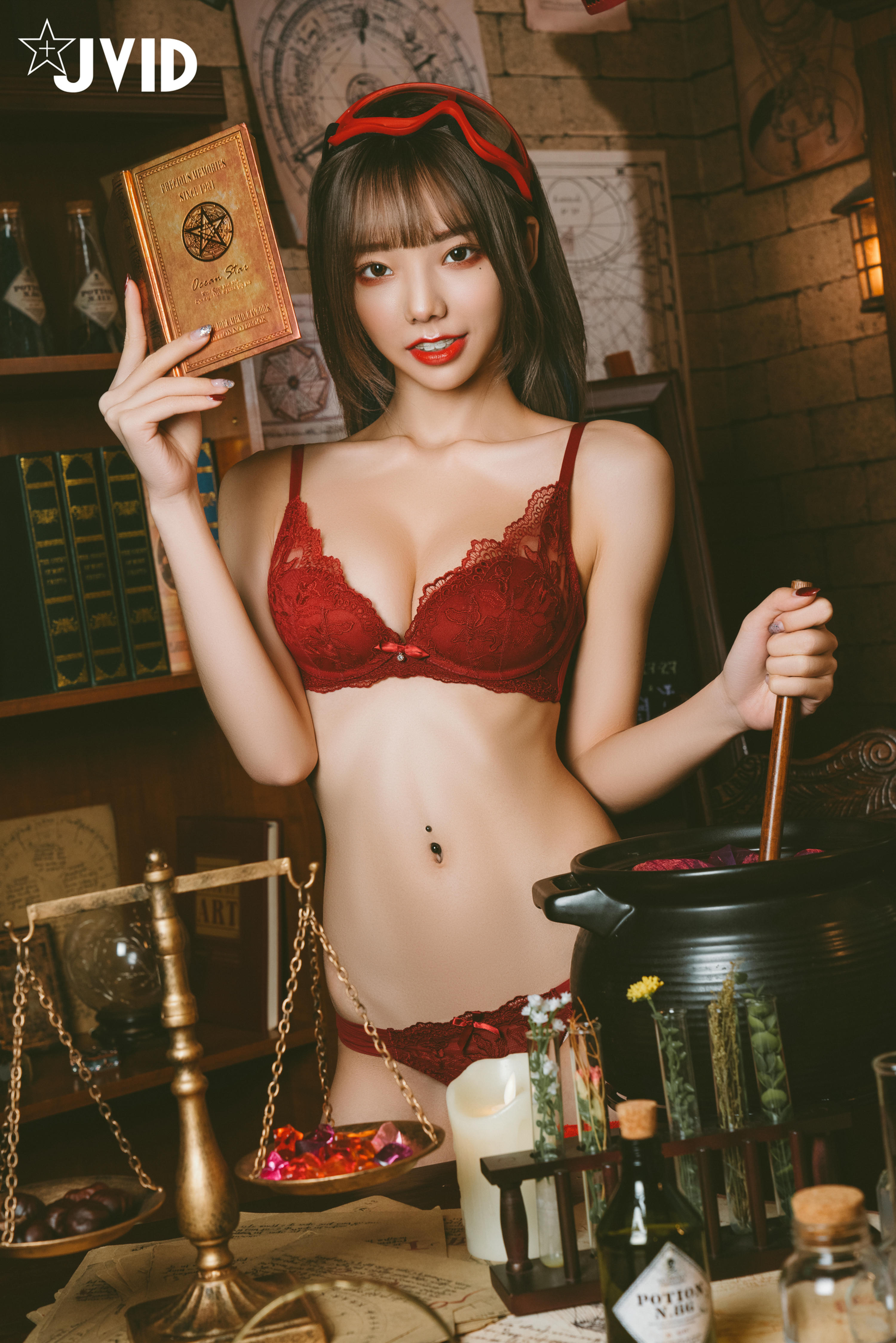 JVID NO.604《啾啾の奇妙な冒険》小紅帽啾啾小公主 [121P 1.7GB]_第4集