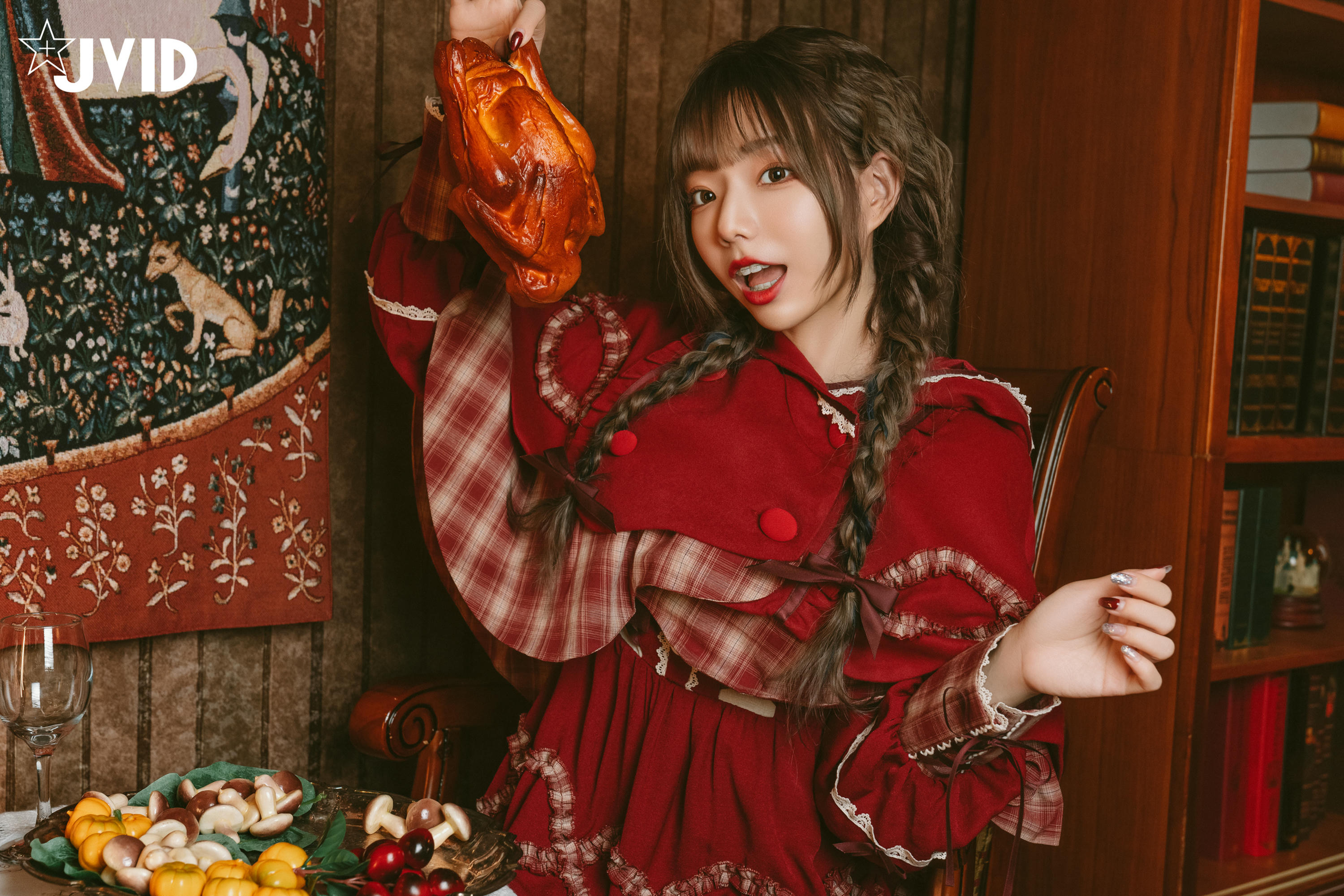 JVID NO.604《啾啾の奇妙な冒険》小紅帽啾啾小公主 [121P 1.7GB]_第4集