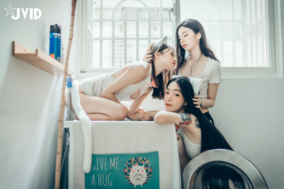 JVID NO.630 辰辰×飘飘×妍妍-她和她的两只猫咪 [146P1V 388MB]_第2集