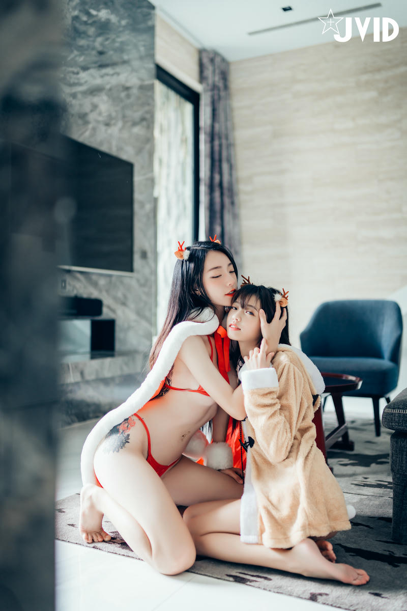 JVID NO.648 飄飄 妍妍 聖誕女 [149P1V 206MB]_第4集