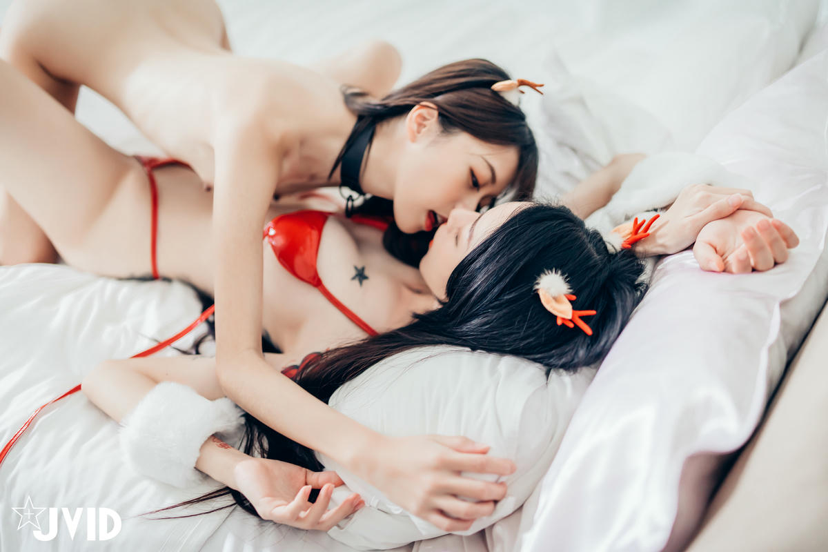 JVID NO.652 飘飘&妍妍 圣诞女神麋鹿宠物 [149P1V 206MB]_第6集