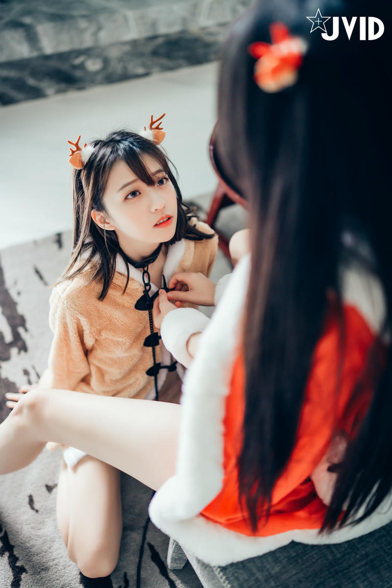 JVID NO.652 飘飘&妍妍 圣诞女神麋鹿宠物 [149P1V 206MB]_第5集