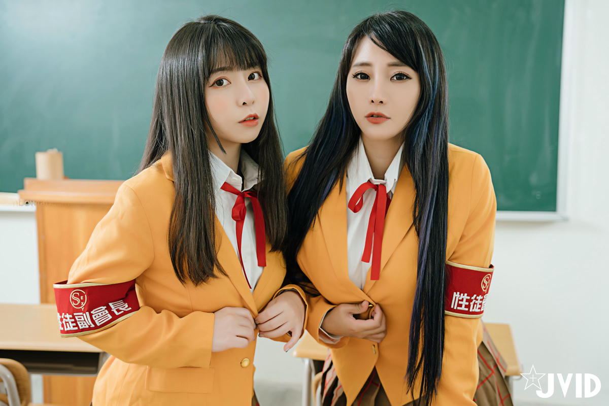 JVID NO.675 Tiny&乐乐 学园の徒会长副会长隐藏版 [121P 144MB]_第6集