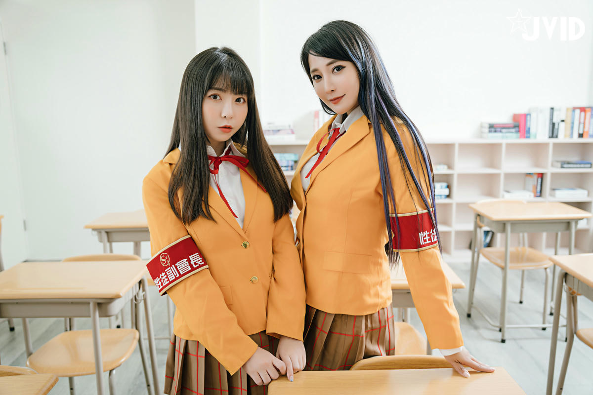 JVID NO.675 Tiny&乐乐 学园の徒会长副会长隐藏版 [121P 144MB]_第1集