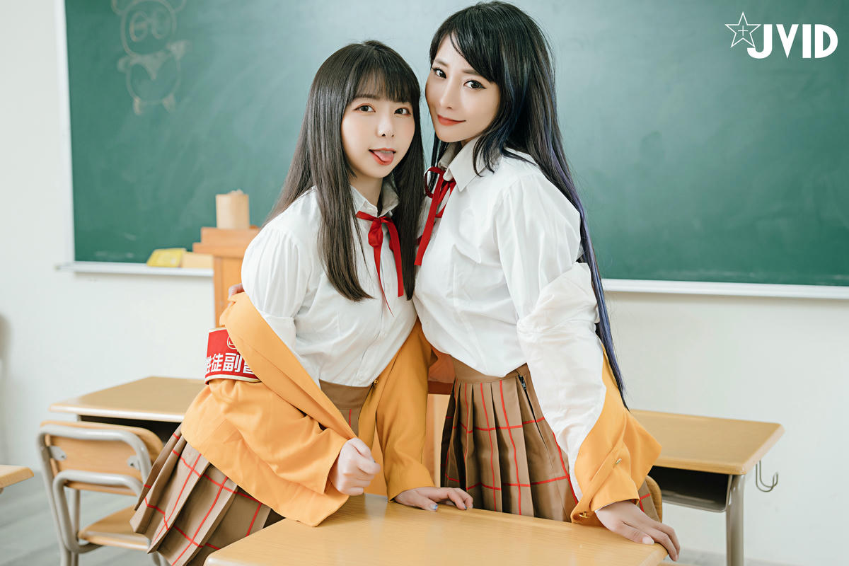 JVID NO.675 Tiny&乐乐 学园の徒会长副会长隐藏版 [121P 144MB]_第2集
