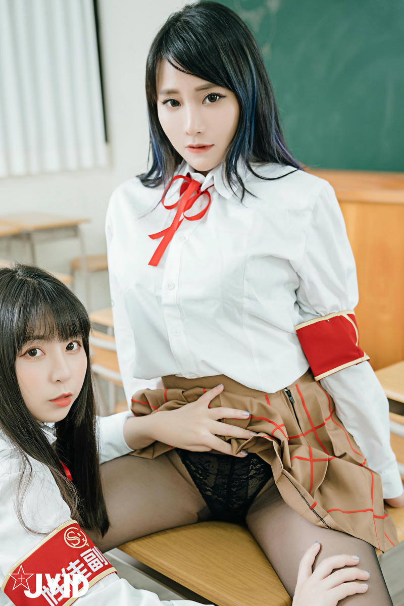 JVID NO.675 Tiny&乐乐 学园の徒会长副会长隐藏版 [121P 144MB]_第5集