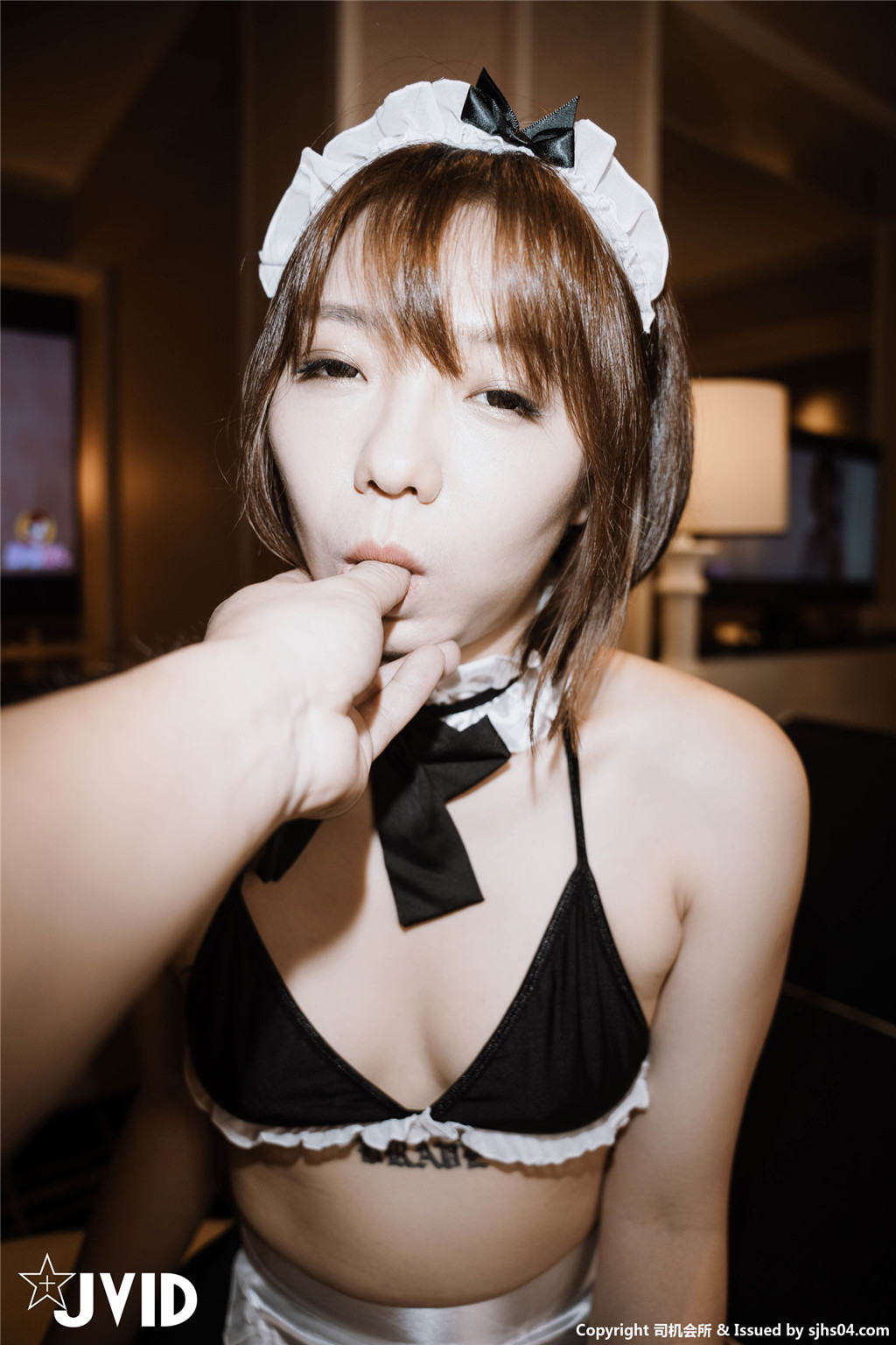 JVID - 女神雅捷COS钟点性玩物美尻女仆超诱惑 推到肏翻 妩媚至极 中文字幕 高清私拍 206P1V_第5集