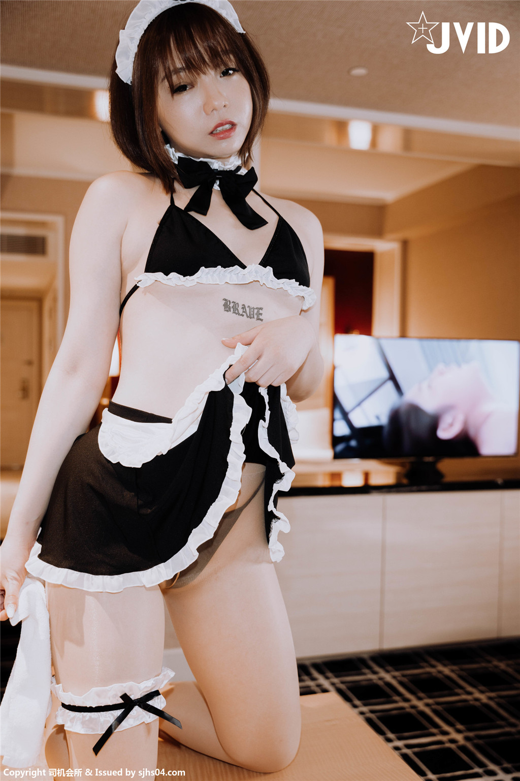JVID - 女神雅捷COS钟点性玩物美尻女仆超诱惑 推到肏翻 妩媚至极 中文字幕 高清私拍 206P1V_第1集