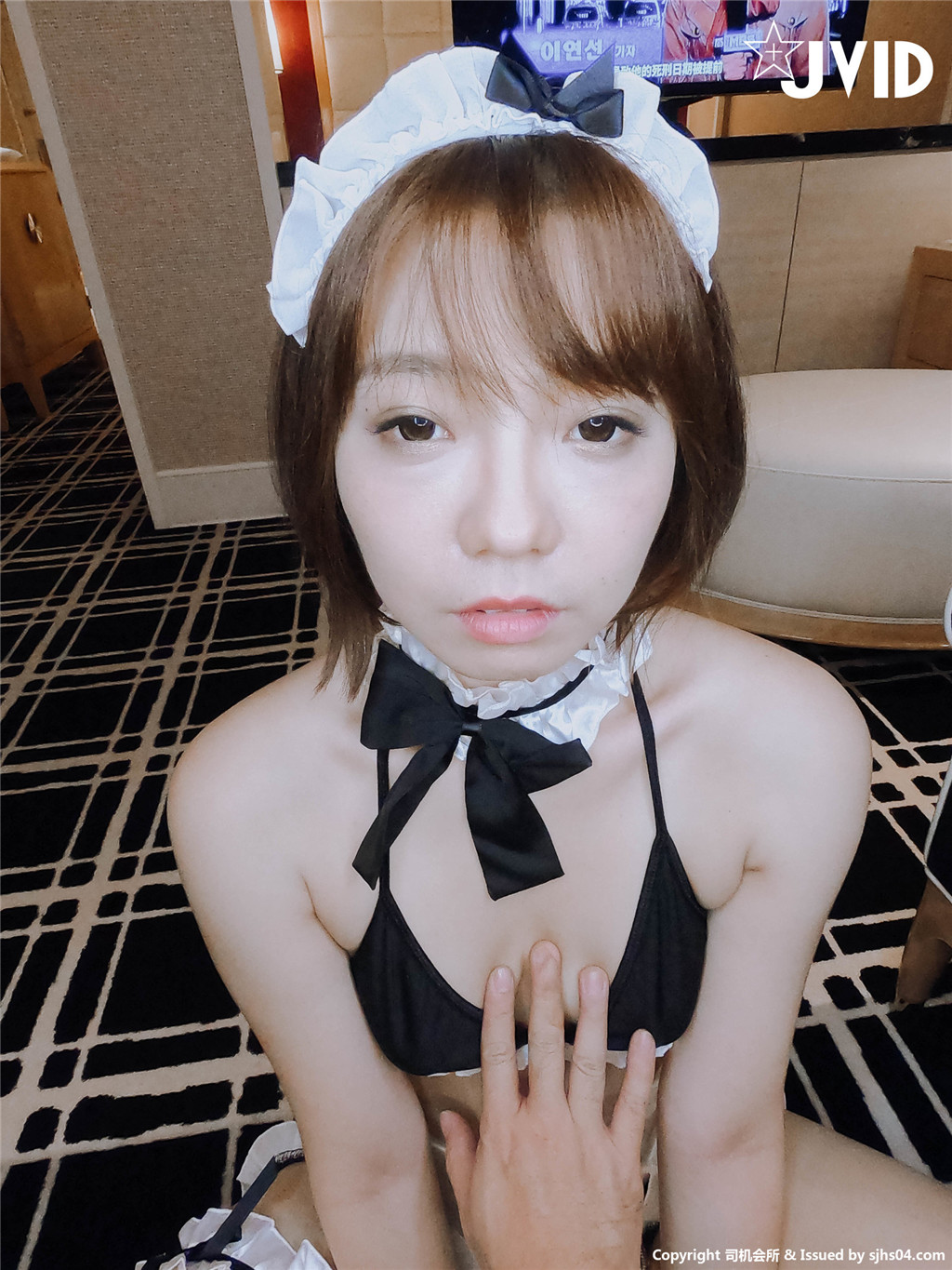 JVID - 女神雅捷COS钟点性玩物美尻女仆超诱惑 推到肏翻 妩媚至极 中文字幕 高清私拍 206P1V_第9集