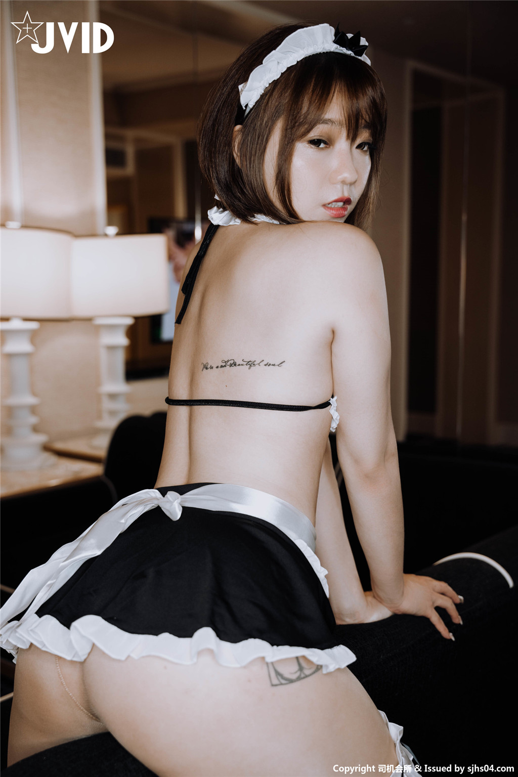 JVID - 女神雅捷COS钟点性玩物美尻女仆超诱惑 推到肏翻 妩媚至极 中文字幕 高清私拍 206P1V_第2集