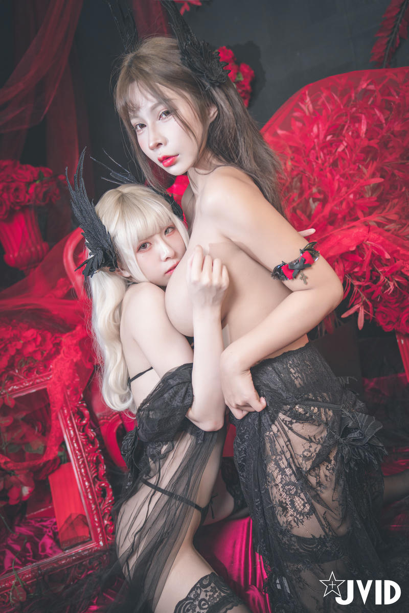 JVID NO.696 黎菲兒&艾妃 【萬聖節系列】天使艾妃＆菲兒萬聖之夜 [164P2V 852MB]_第8集