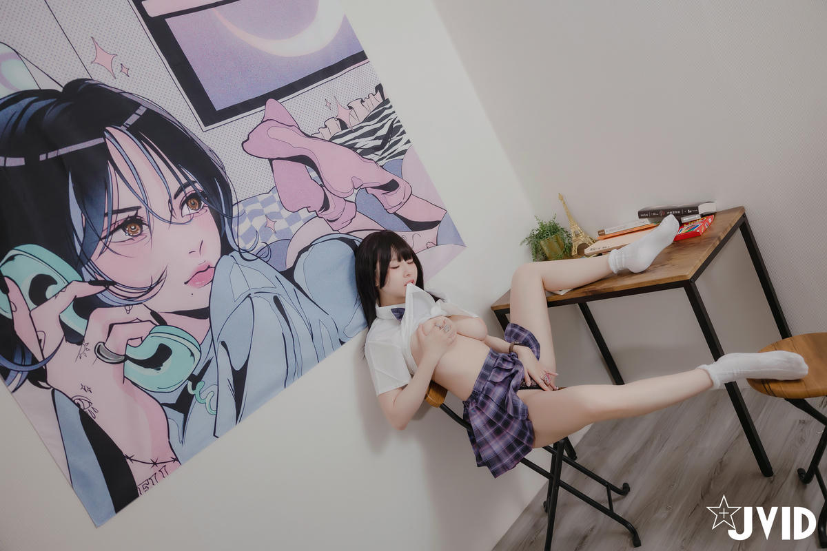 JVID NO.771 黎菲兒 School girl Super crazy [73P1V 1.18G]_第2集