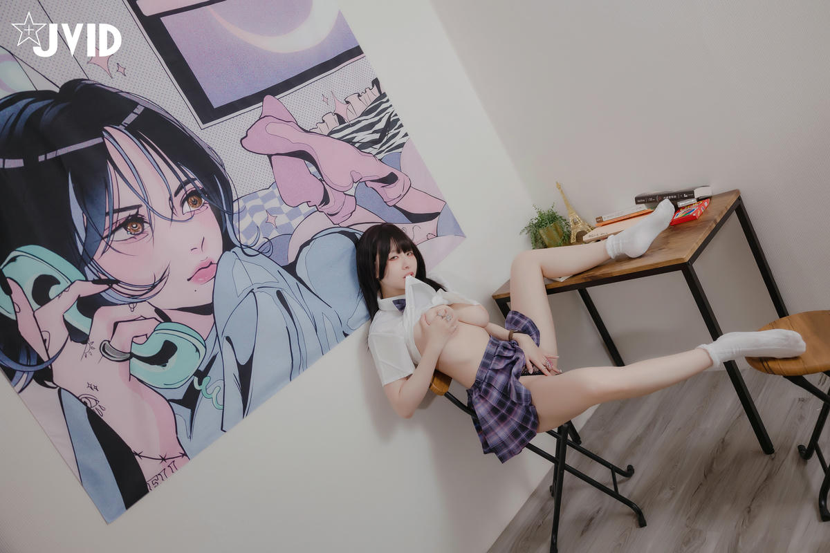 JVID NO.771 黎菲兒 School girl Super crazy [73P1V 1.18G]_第2集