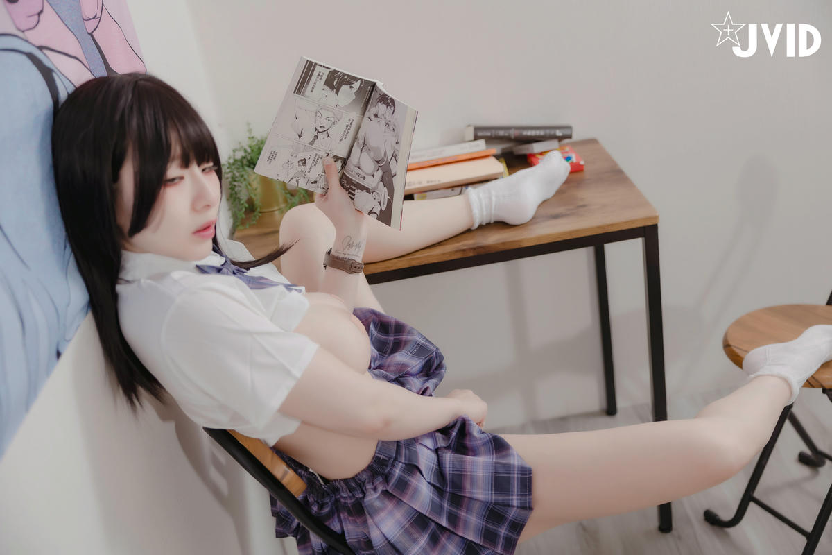 JVID NO.771 黎菲兒 School girl Super crazy [73P1V 1.18G]_第2集