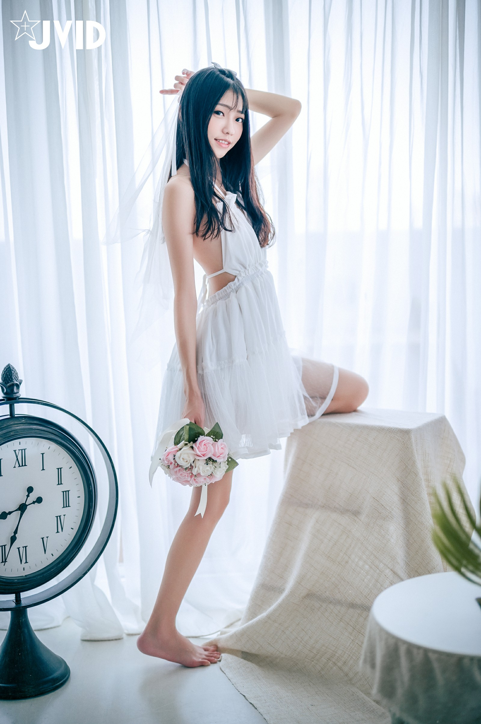 JVID NO.779 妍妍 純白の花嫁 [235P 118M]_第2集