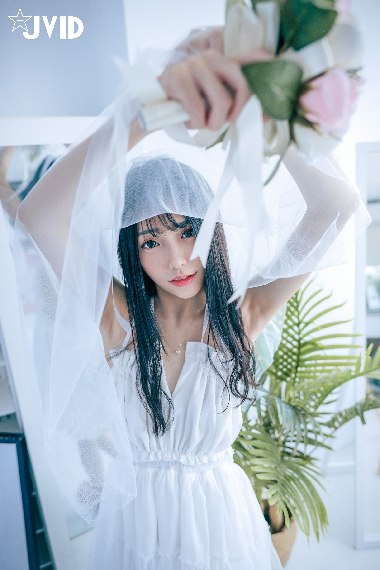 JVID NO.779 妍妍 純白の花嫁 [235P 118M]_第2集