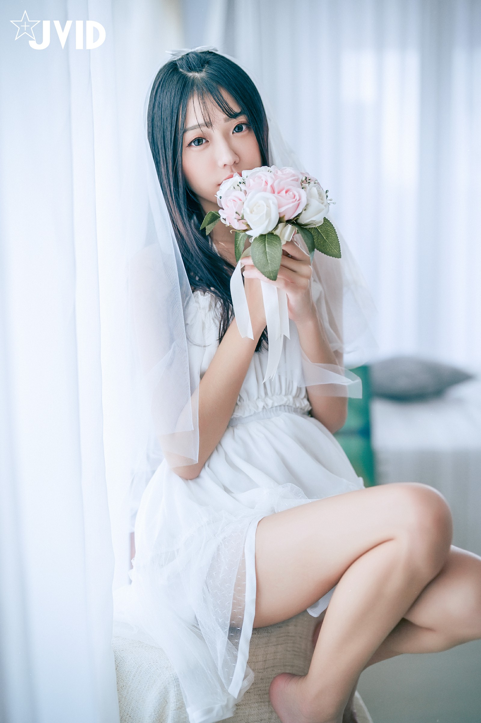 JVID NO.779 妍妍 純白の花嫁 [235P 118M]_第2集