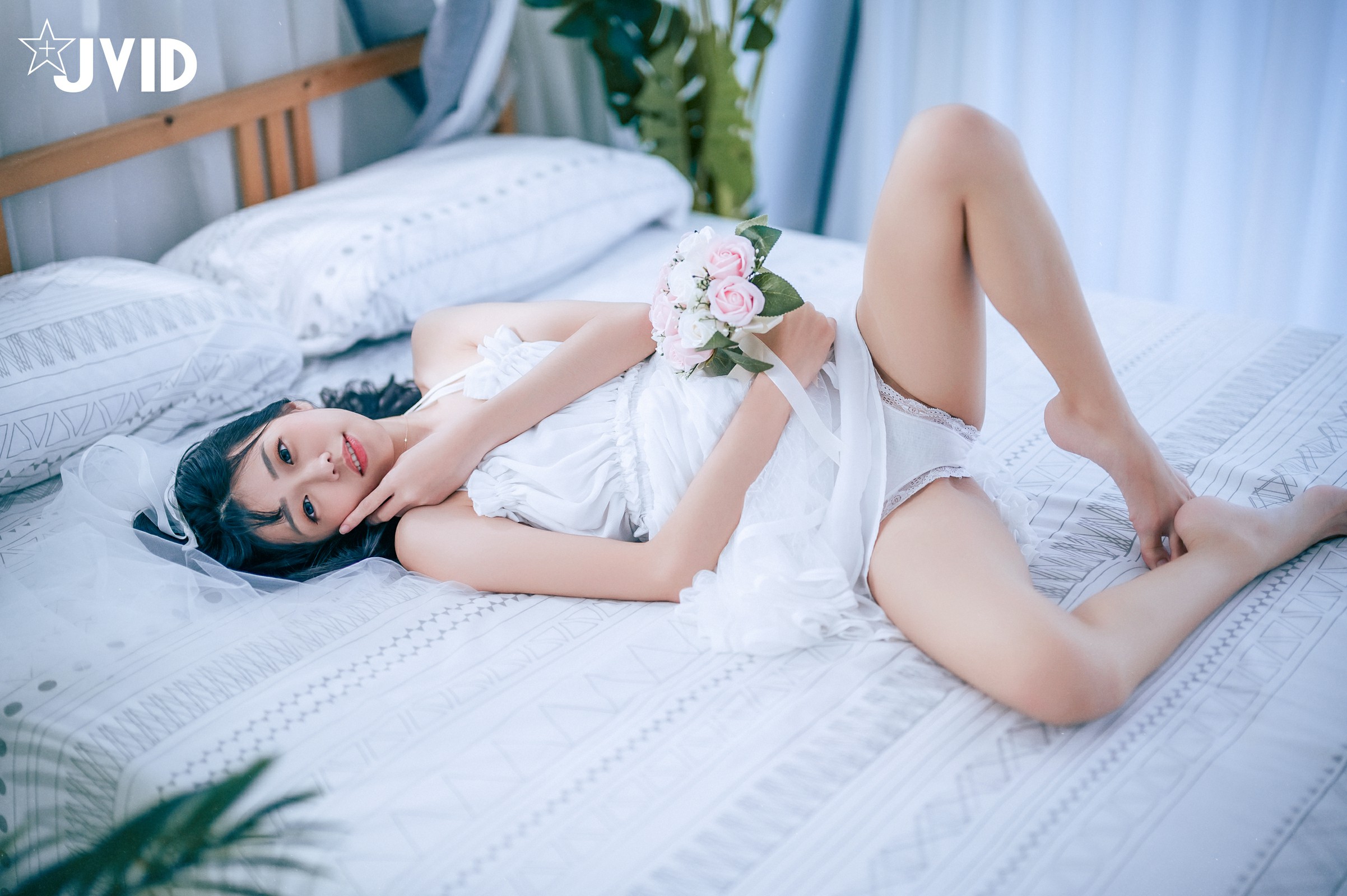JVID NO.779 妍妍 純白の花嫁 [235P 118M]_第3集