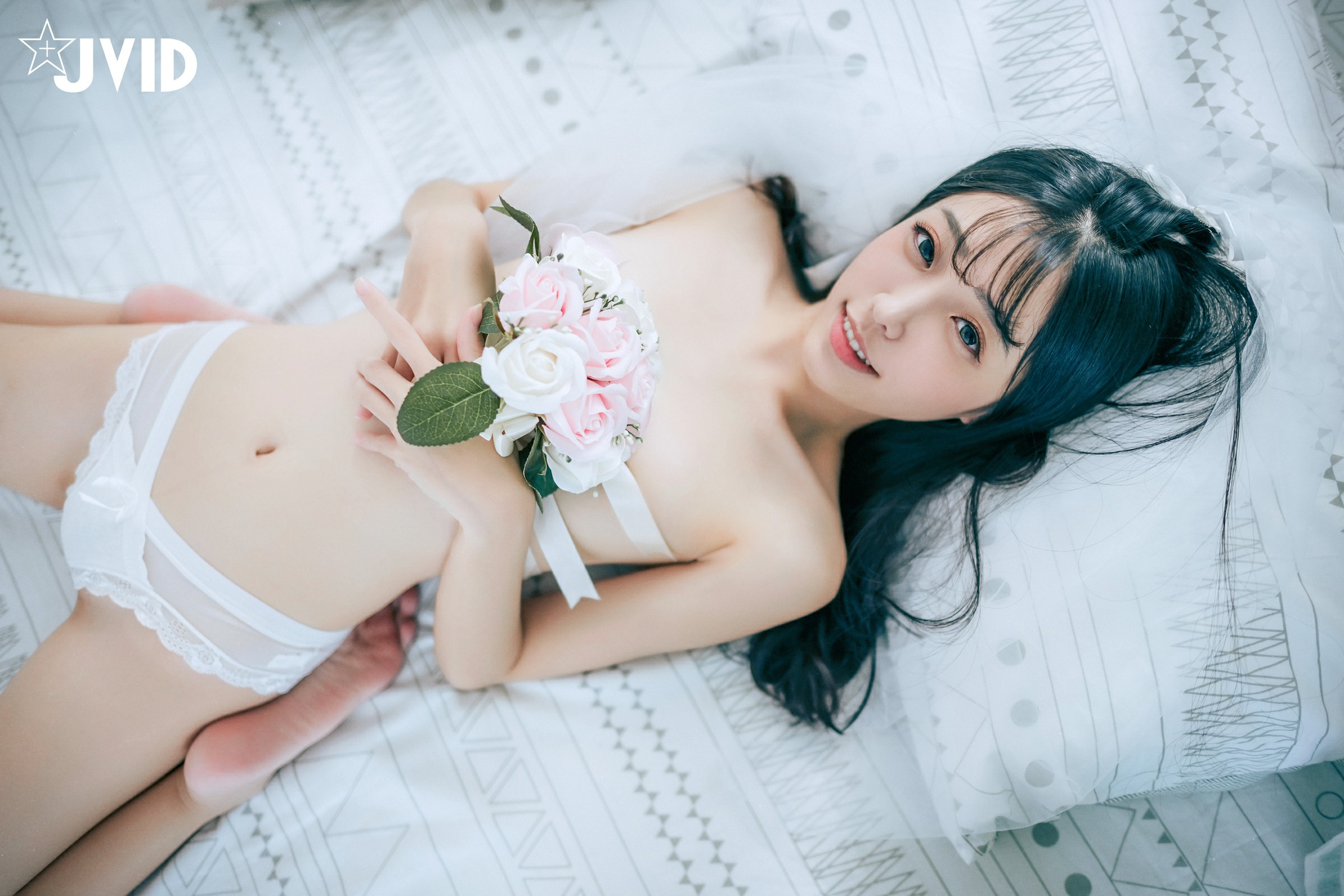 JVID NO.779 妍妍 純白の花嫁 [235P 118M]_第3集