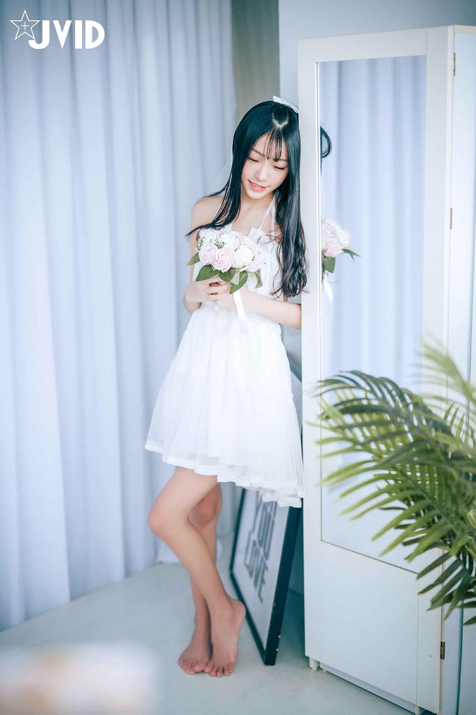 JVID NO.779 妍妍 純白の花嫁 [235P 118M]_第3集