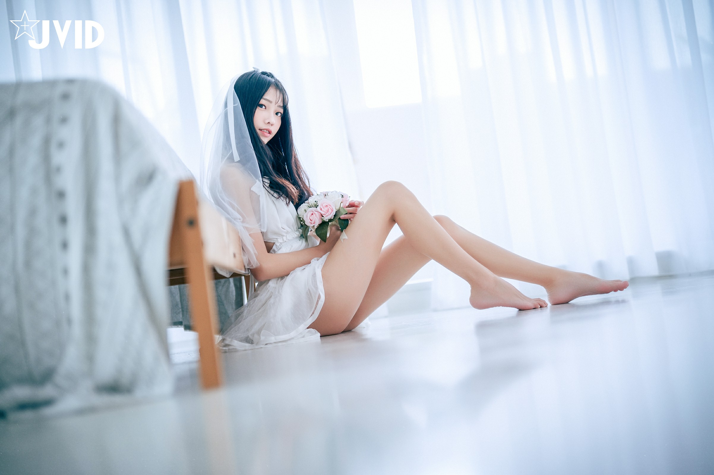 JVID NO.779 妍妍 純白の花嫁 [235P 118M]_第4集