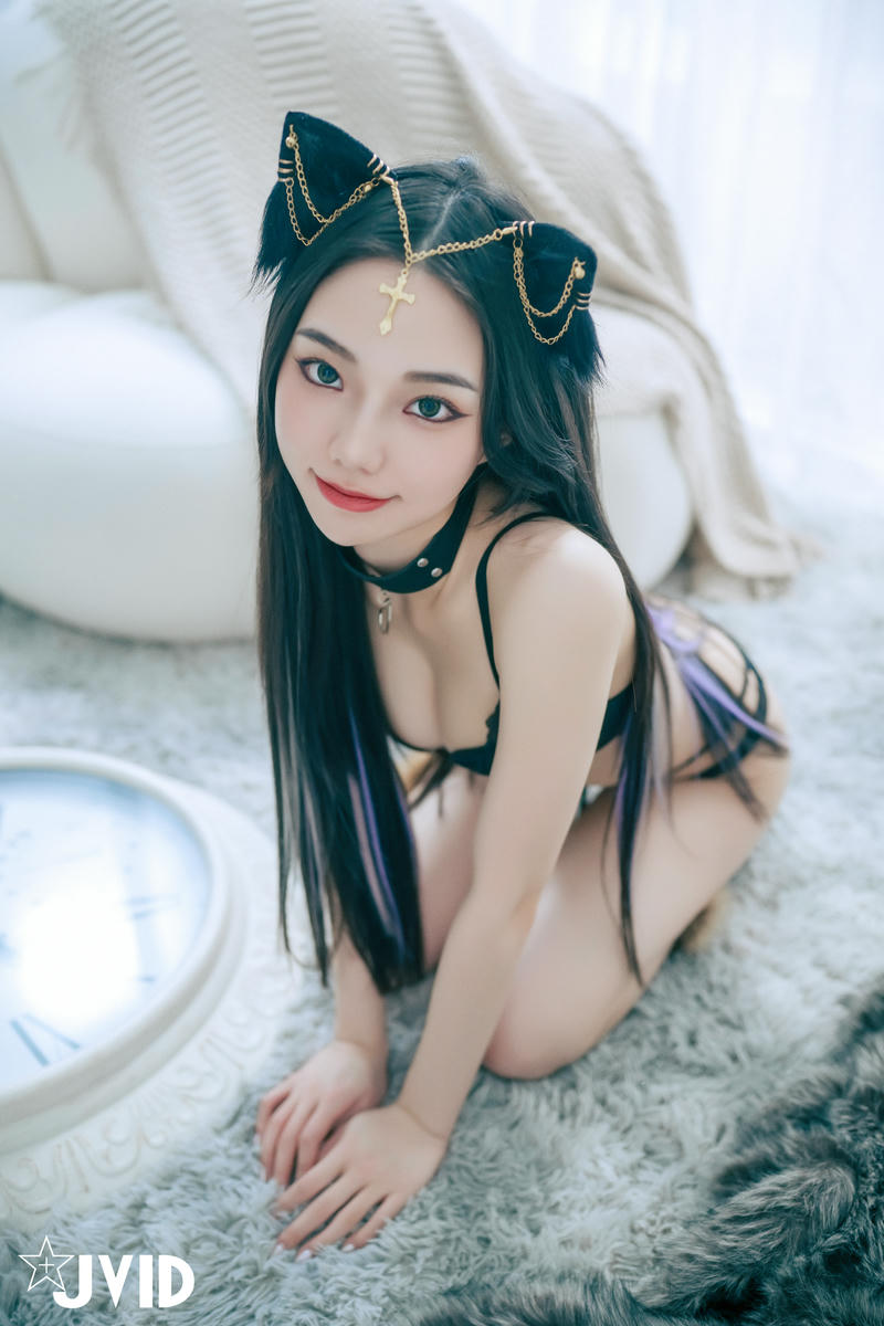 JVID NO.827 啾啾❤️用牛奶黑貓娘❤️[201P1V 907MB]_第10集