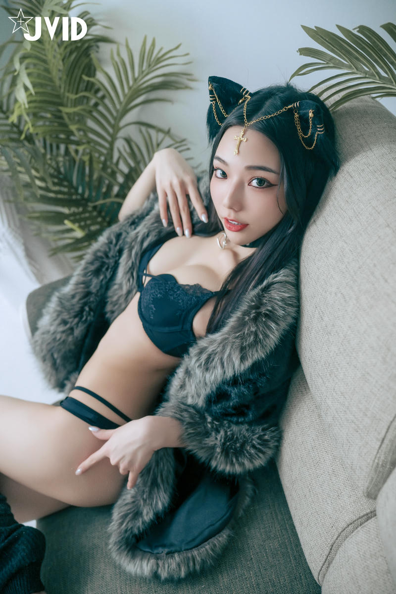 JVID NO.827 啾啾❤️用牛奶黑貓娘❤️[201P1V 907MB]_第3集