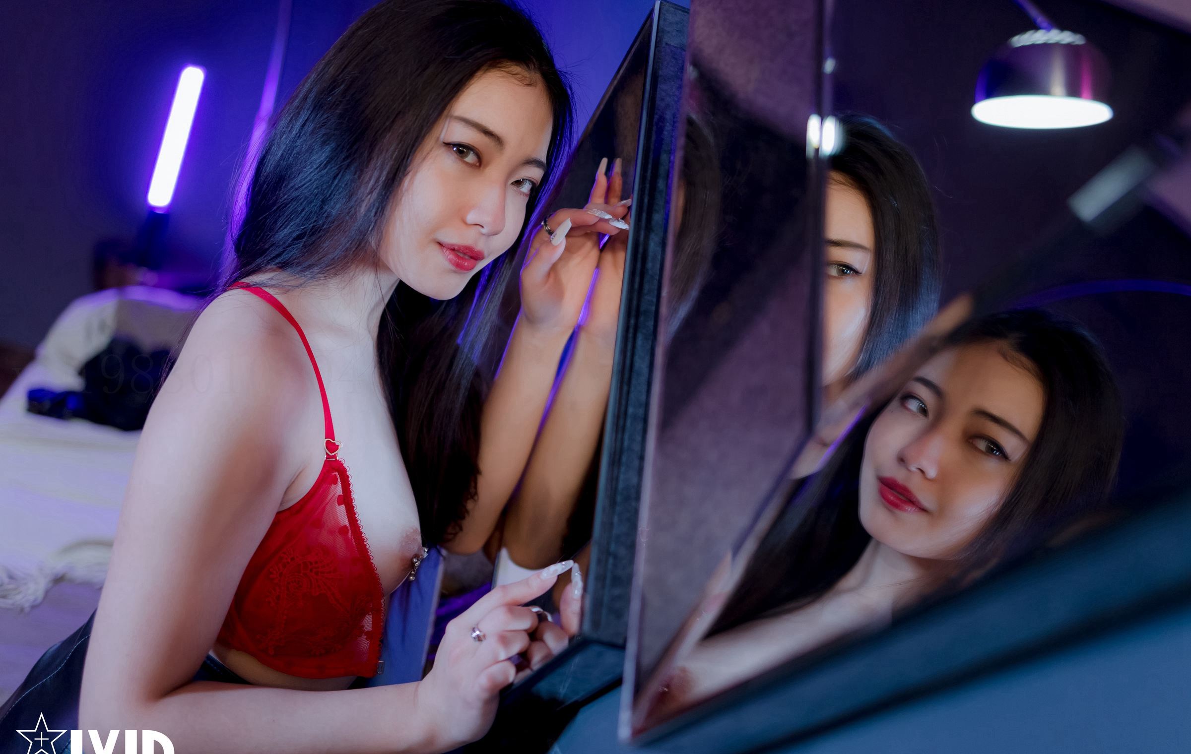 JVID - 摄影大师PureBeauty作品《乳钉逼环美女夏暮光极度诱惑女特工》高清套图201P1V_第6集