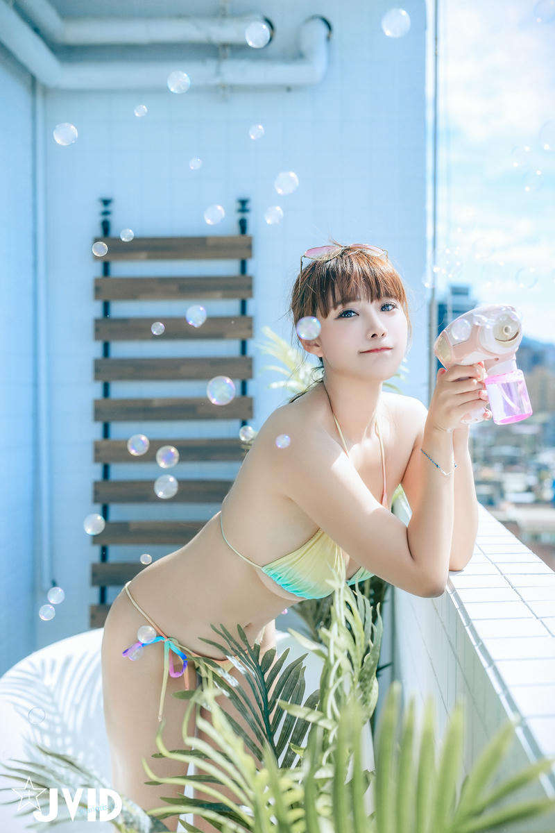 JVID NO.963 Lele 樂樂 去年大受好評的陽臺城市 [263P1V 1.10GB]_第4集