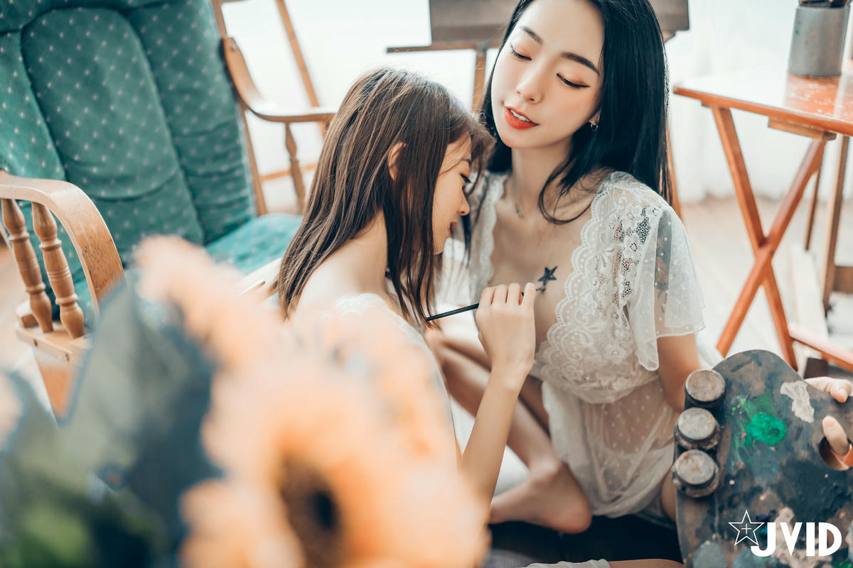 JVID NO.981 妍妍 Angel & 飘飘 花神の美少女 [169P1V 337MB]_第7集