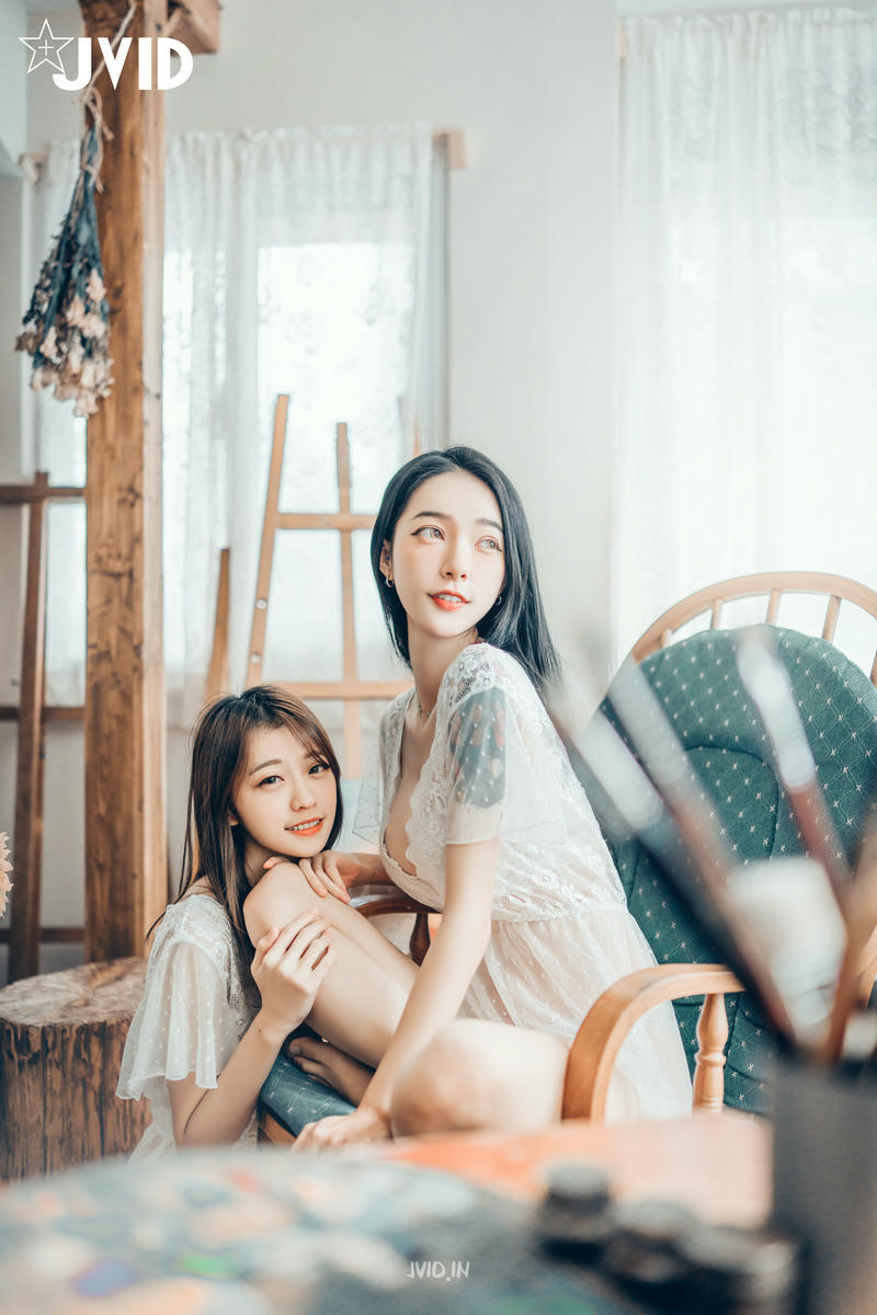 JVID NO.981 妍妍 Angel & 飘飘 花神の美少女 [169P1V 337MB]_第7集