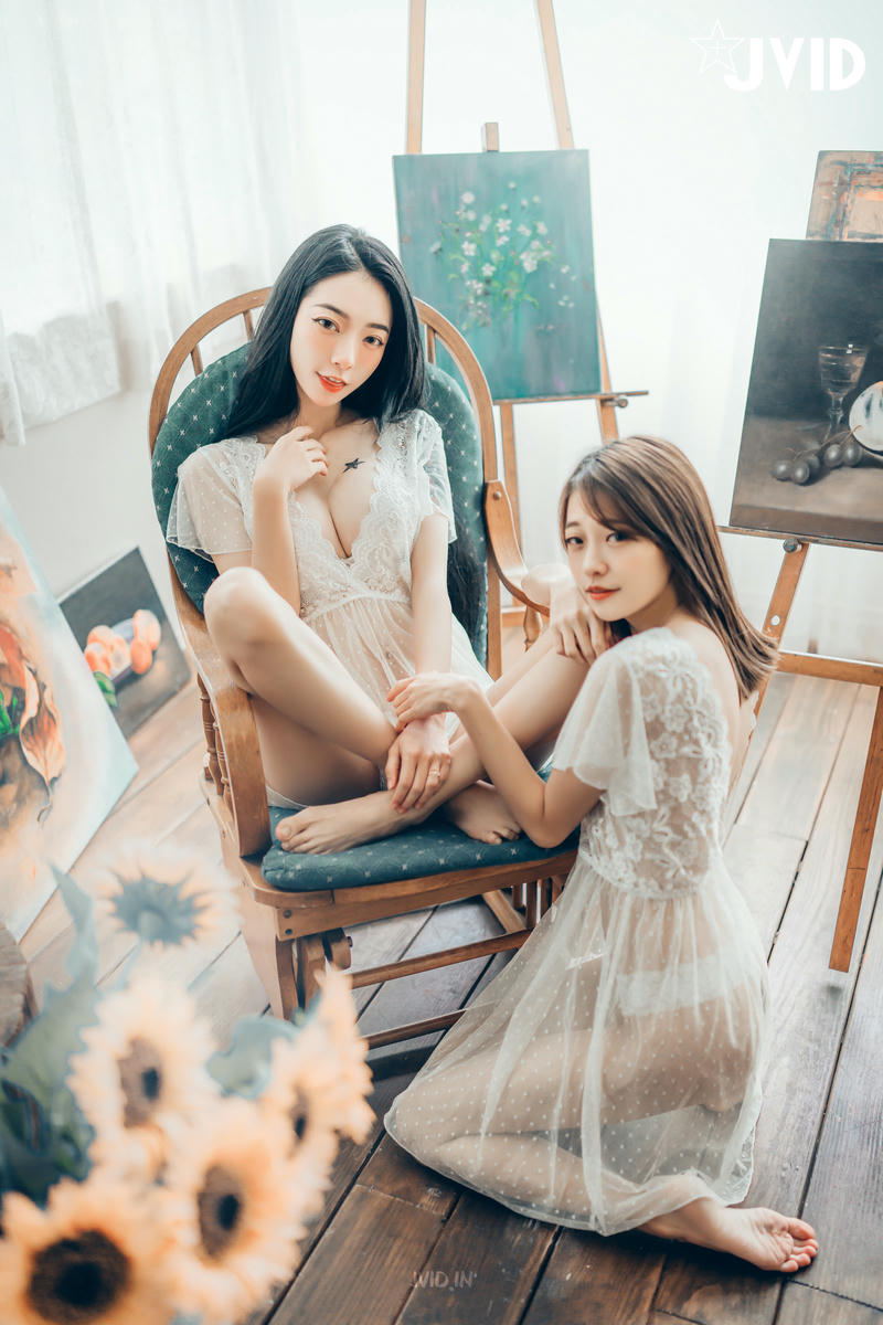JVID NO.981 妍妍 Angel & 飘飘 花神の美少女 [169P1V 337MB]_第8集
