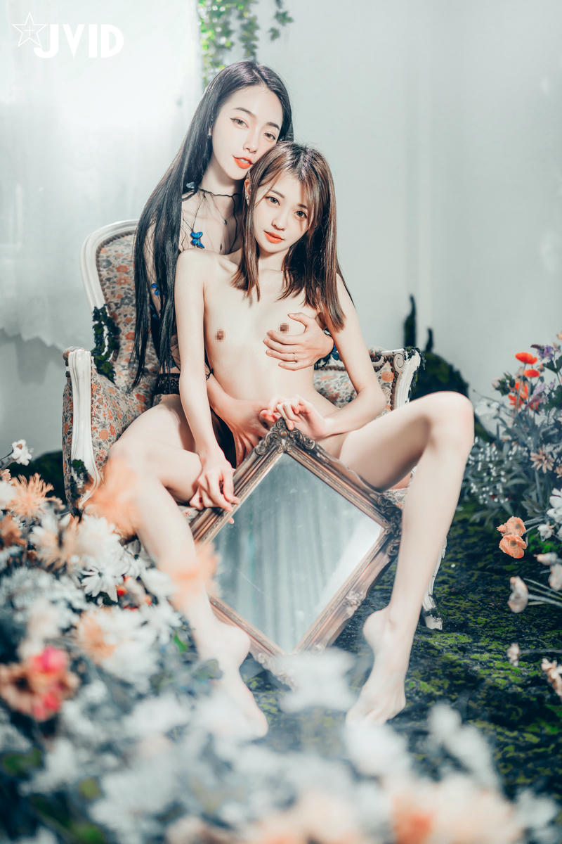 JVID NO.981 妍妍 Angel & 飘飘 花神の美少女 [169P1V 337MB]_第3集