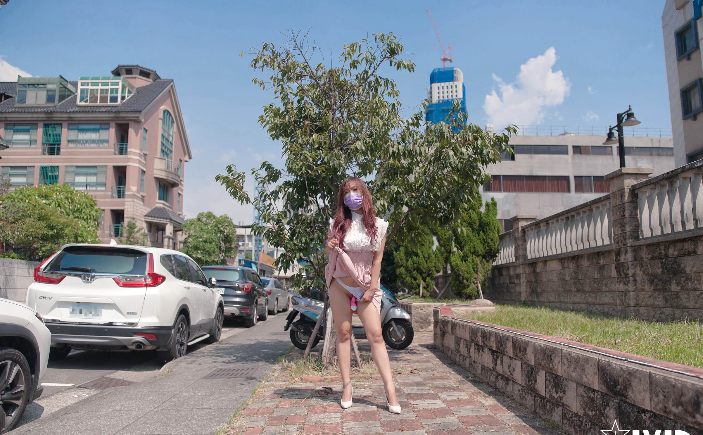 JVID - 最新绳缚大师高价作品【夏夏户外口球羞耻调教】88P1V_第4集