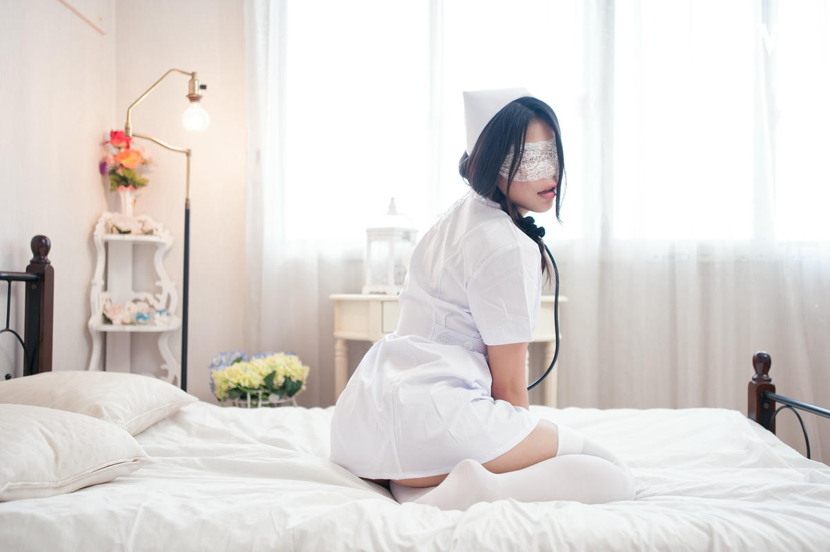 JVID 掉掉【全裸露點無遮】看護婦の緊縛調教!!! M字開腳縛の淫玩樂!!! 69_第2集