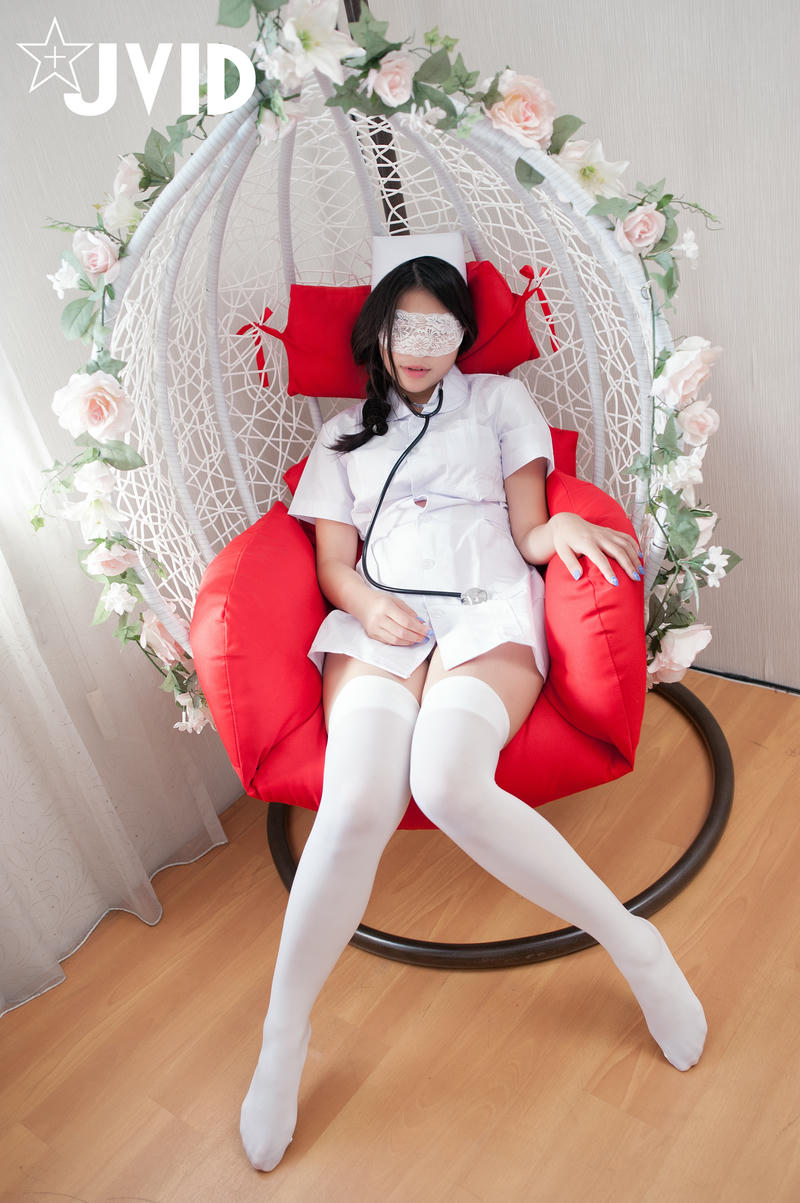JVID 掉掉【全裸露點無遮】看護婦の緊縛調教!!! M字開腳縛の淫玩樂!!! 69_第2集