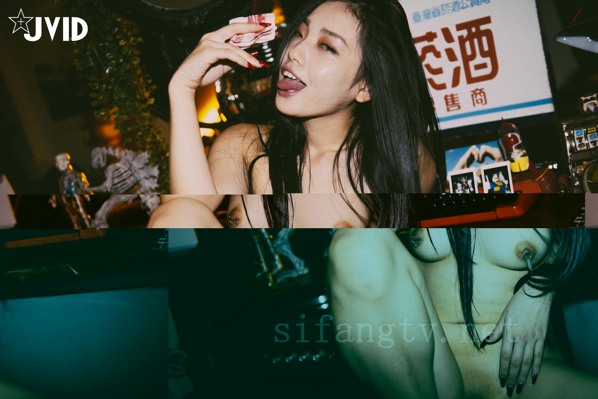 JVID 月刊写真22』夏暮光首本 上空寫真 慾望之奴 61P_第1集
