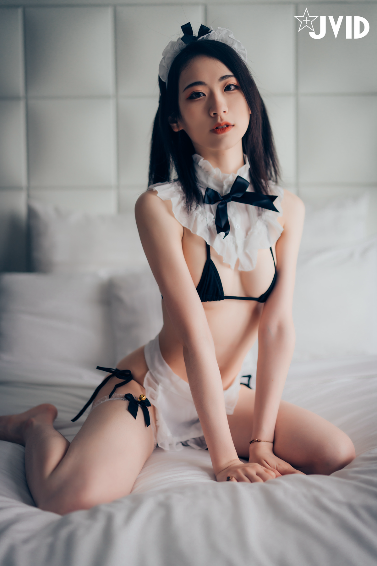 JVID 神正阿黎個人最大尺度!!超甜美女僕降臨!!隐藏版_第7集